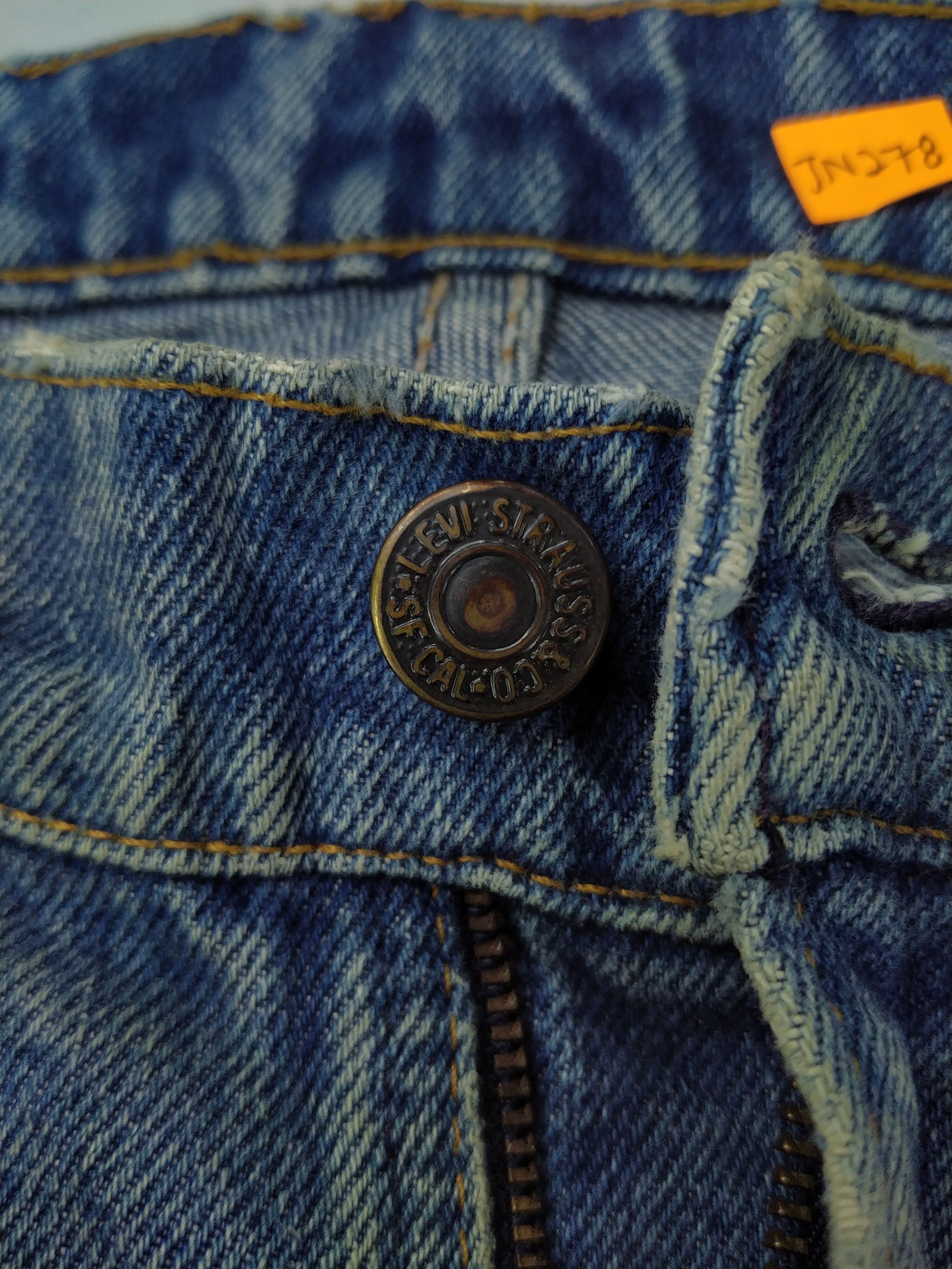 Levi's Distressed Vintage Levi's USA Denim 35x28.5 -JN278 Size US 35 - 9 Thumbnail