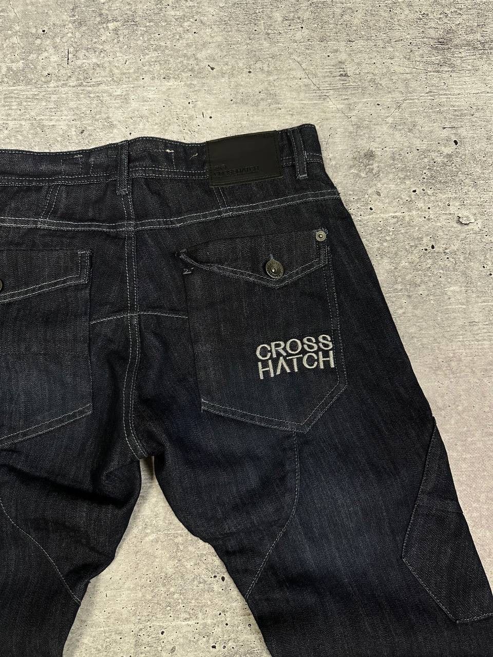 Japanese Brand × Vintage Vintage Denim Cross Hatch Cargo Japanese Pants Size US 30 / EU 46 - 14 Thumbnail