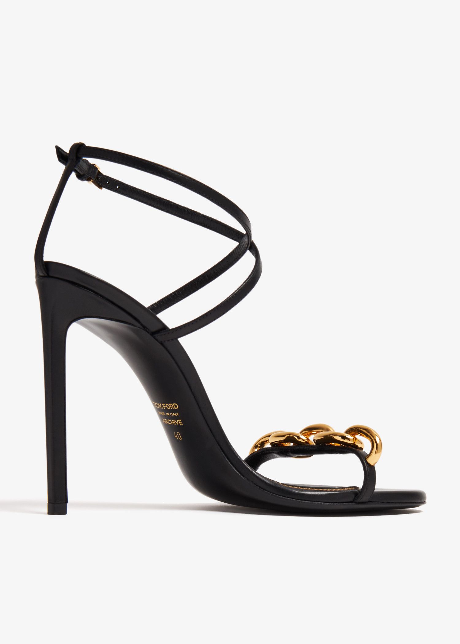 Tom Ford o1w1db11224 W2403 Sandals in Black Size US 11 / IT 41 - 4 Thumbnail