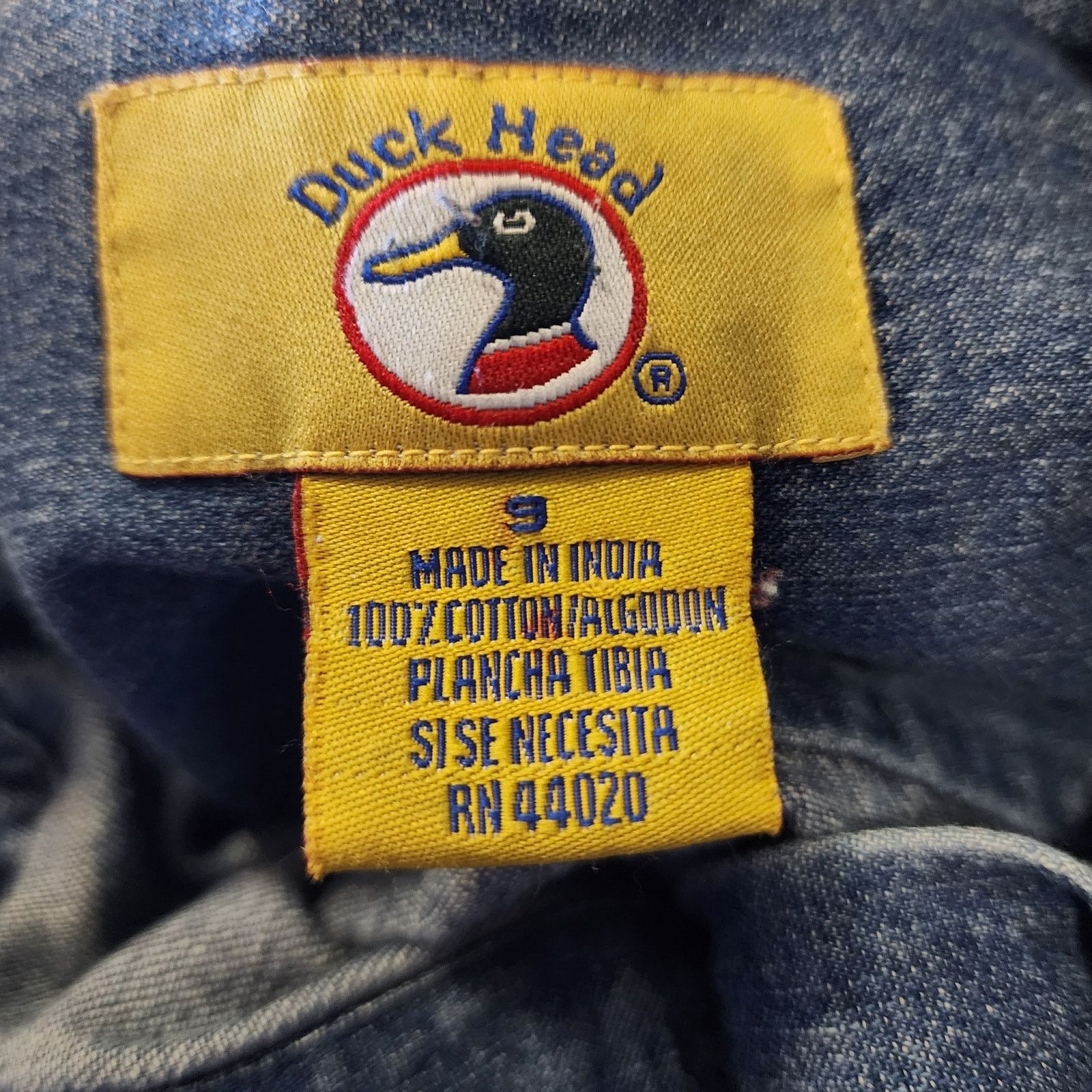 Duck Head Vintage Duck Head denim button up shirt size 9 Womens 2410 Size M / US 6-8 / IT 42-44 - 3 Thumbnail