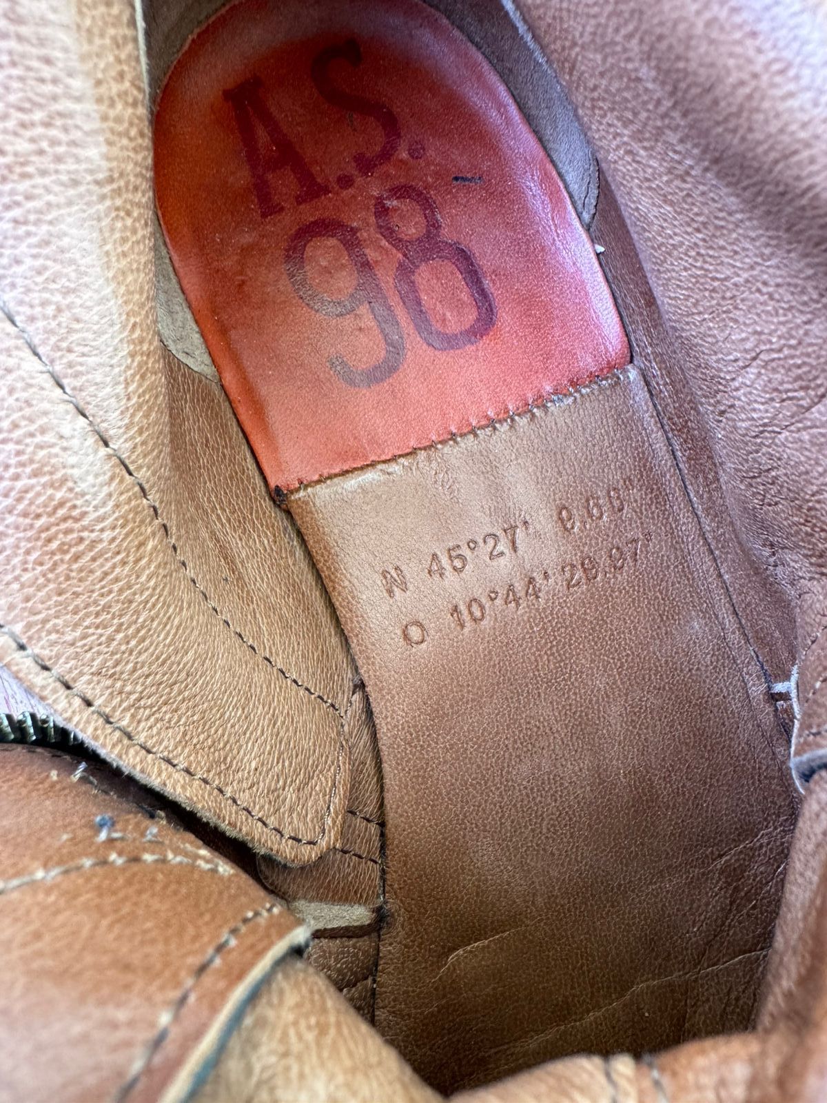 A.S.98 A.S 98 Rare Boots Buckle Strap Size US 7 / EU 40 - 11 Thumbnail