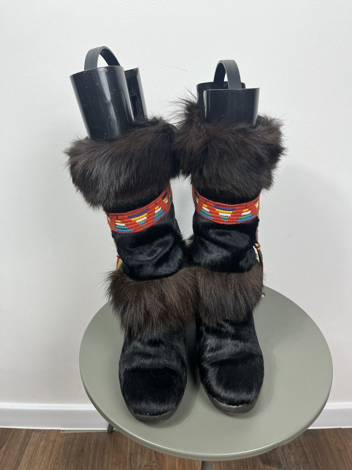 Other Tecnica Faux Fur Snow Boots Women’s 39 Italy Ethnic Trim Size US 8.5 / IT 38.5 - 6 Thumbnail