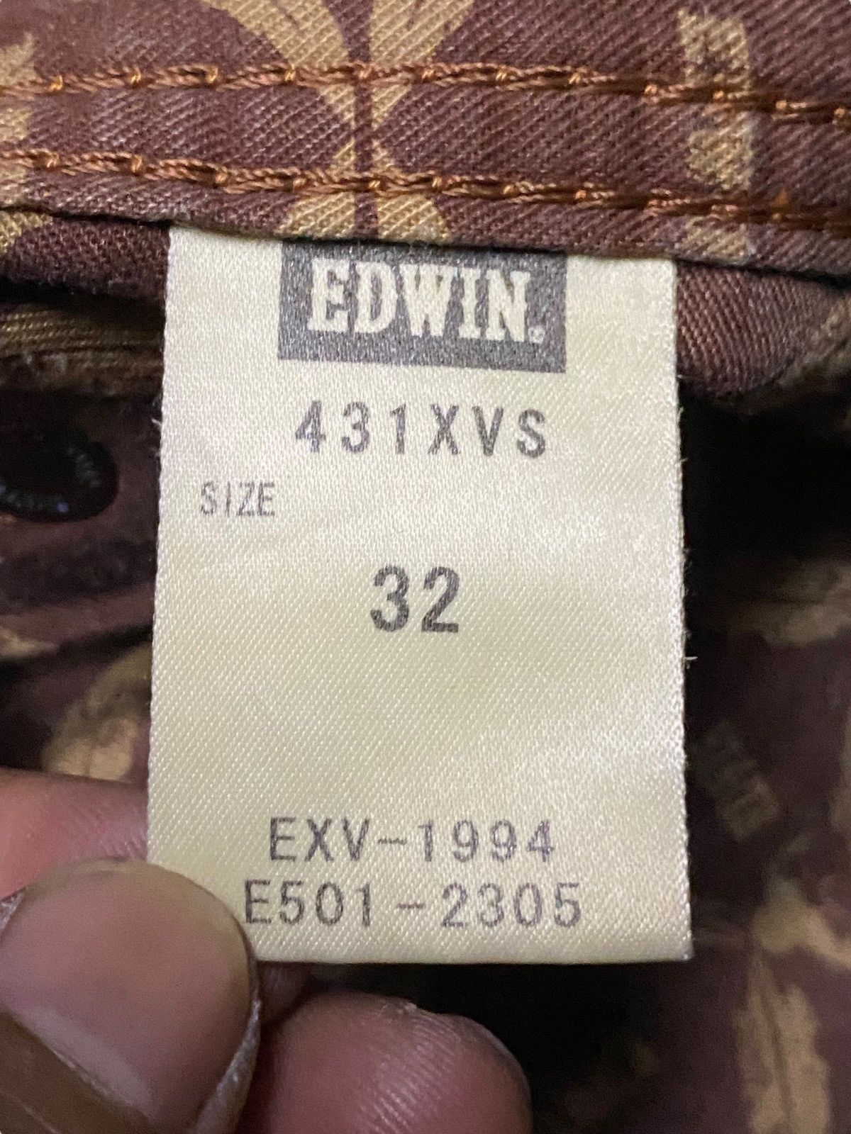 Edwin Vintage Japanese Brand Edwin 431 XVS Flare Jeans Size US 35 - 13 Thumbnail