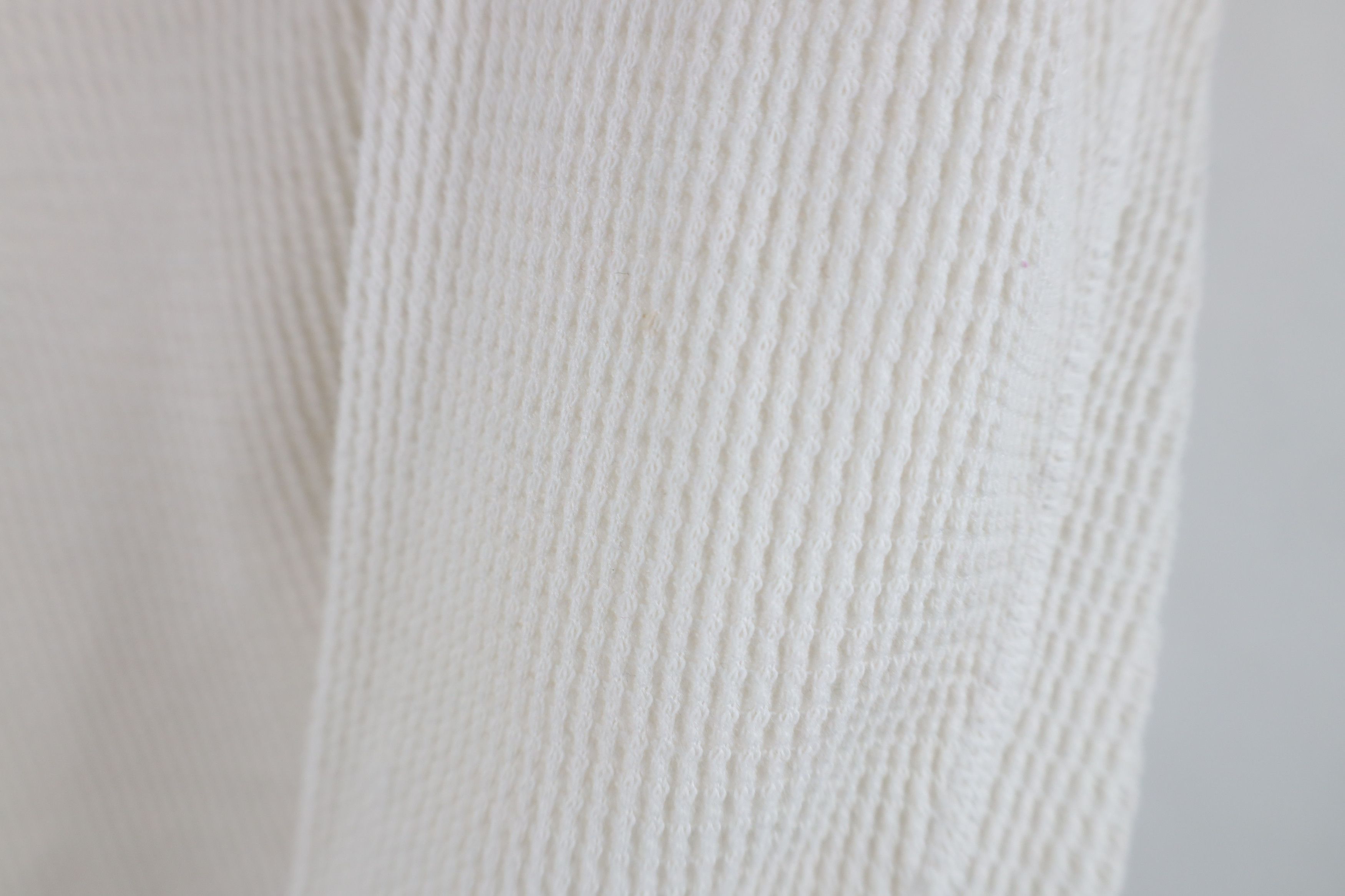 Vintage Vintage 90s Streetwear Waffle Knit Long Sleeve T-Shirt USA Size L / US 10 / IT 46 - 4 Thumbnail