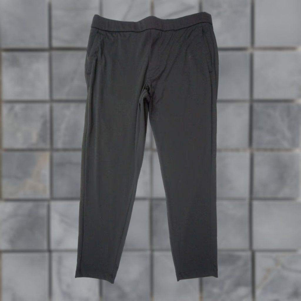 Bonobos BONOBOS Men’s Jogger Pants - Black - XL - Drawstring - Tapered Fit - Casual Activewear - Solid Solid Black - Inseam 31 in - Regular Size Type - Men Size US 36 / EU 52 - 1 Thumbnail