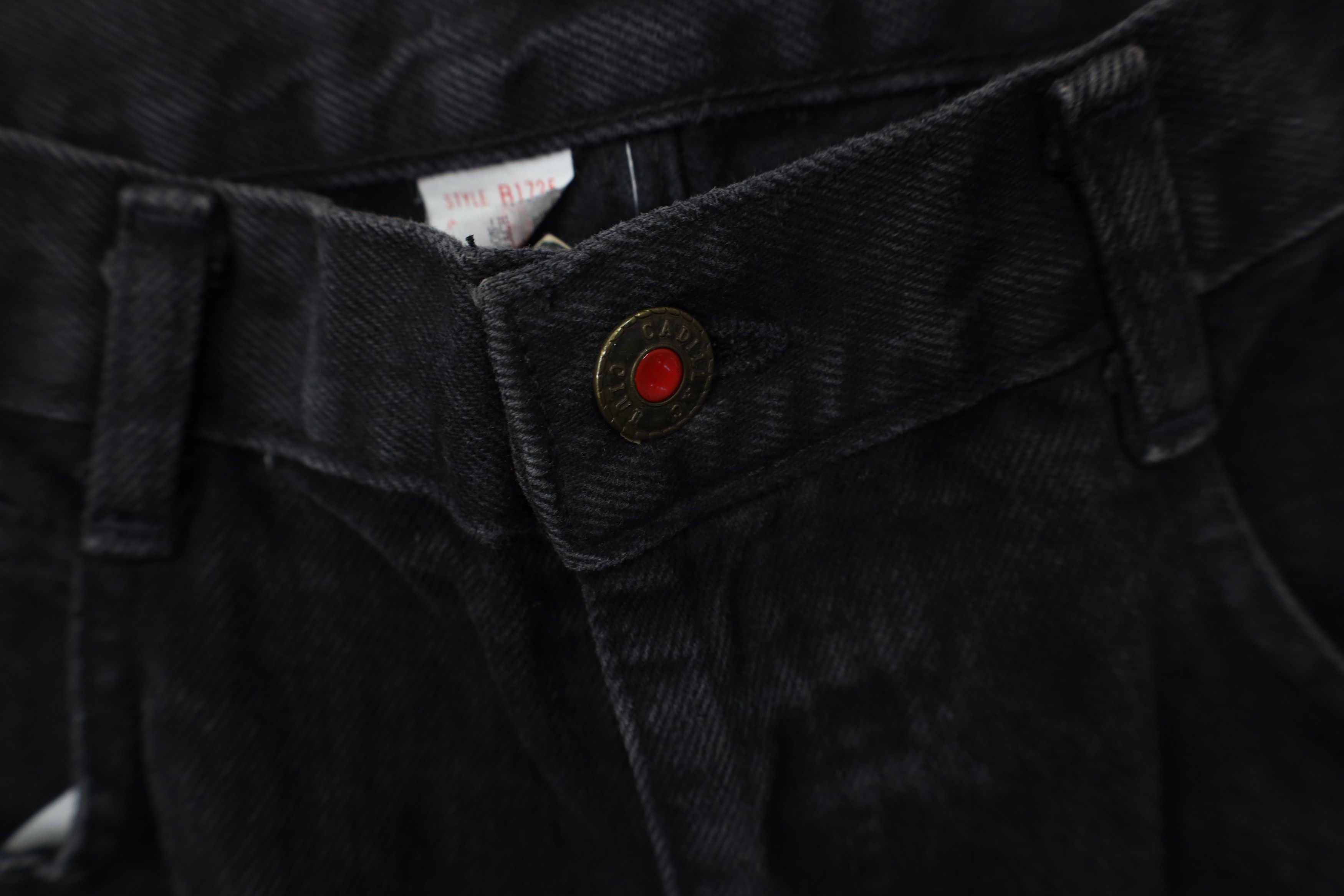 Cadillac Deadstock Vintage 80s 90s Cadillac Straight Leg Jeans USA Size US 30 / EU 46 - 5 Thumbnail