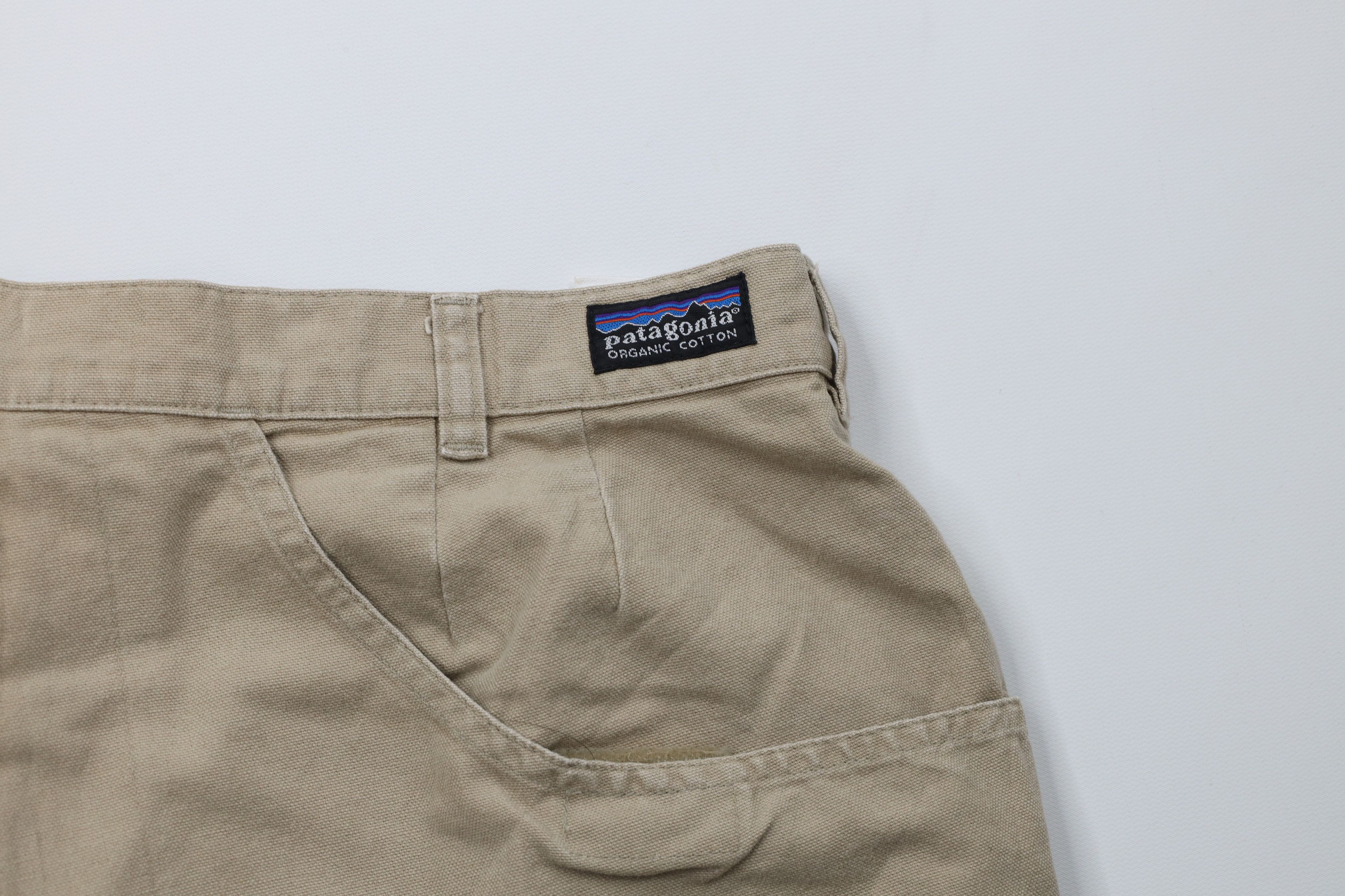 Patagonia Vintage Y2K 2003 Patagonia Above Knee Canvas Shorts Beige Size US 36 / EU 52 - 11 Thumbnail