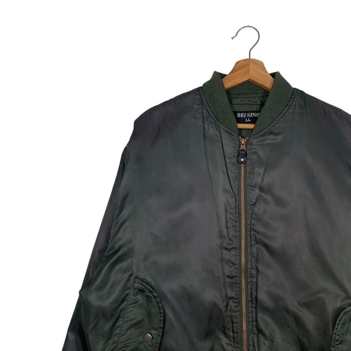 Japanese Brand BEI SING Work Bomber Jacket #1994-C87 Size US L / EU 52-54 / 3 - 6 Thumbnail