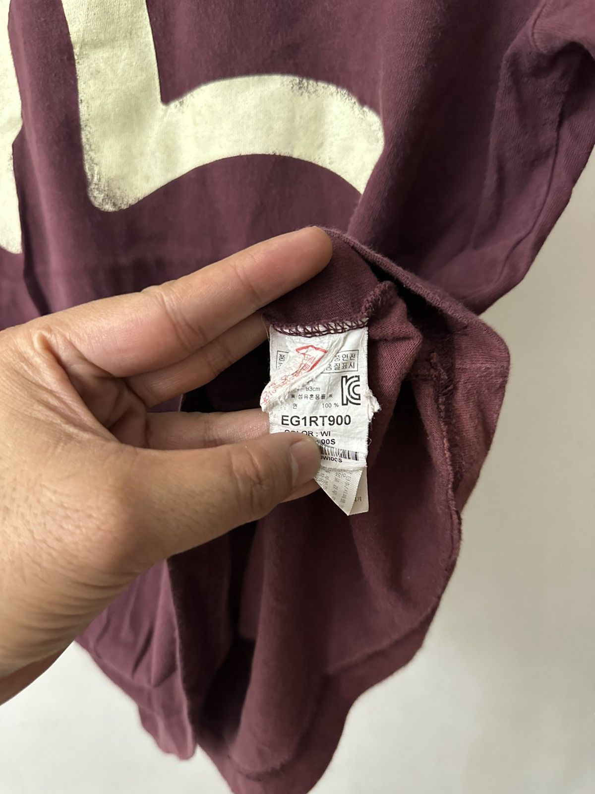 Evisu Evisu Og Logo Maroon T-Shirt Size US S / EU 44-46 / 1 - 5 Thumbnail