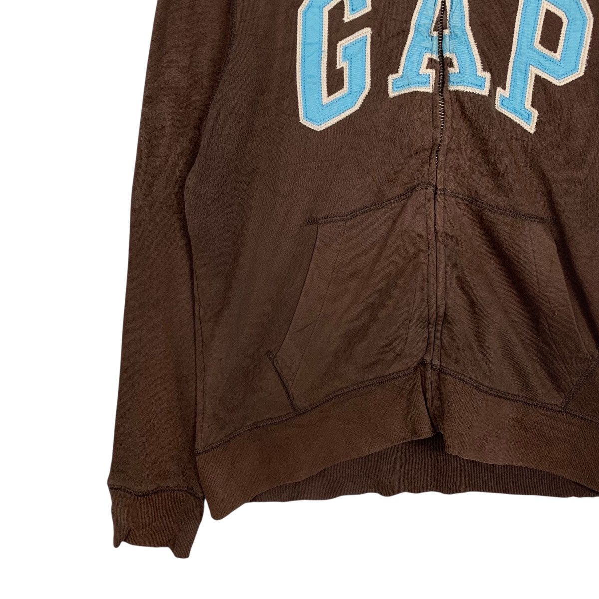 Gap Y2k Vintage GAP Big Logo Zipper Hoodie Sweatshirt #3595-C164 Size US S / EU 44-46 / 1 - 5 Thumbnail
