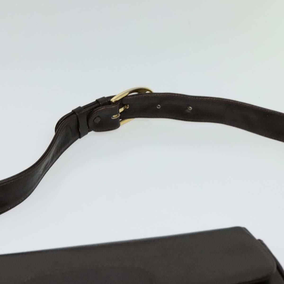 Celine CELINE Horse Carriage Shoulder Bag Leather Brown Gold Size ONE SIZE - 8 Thumbnail