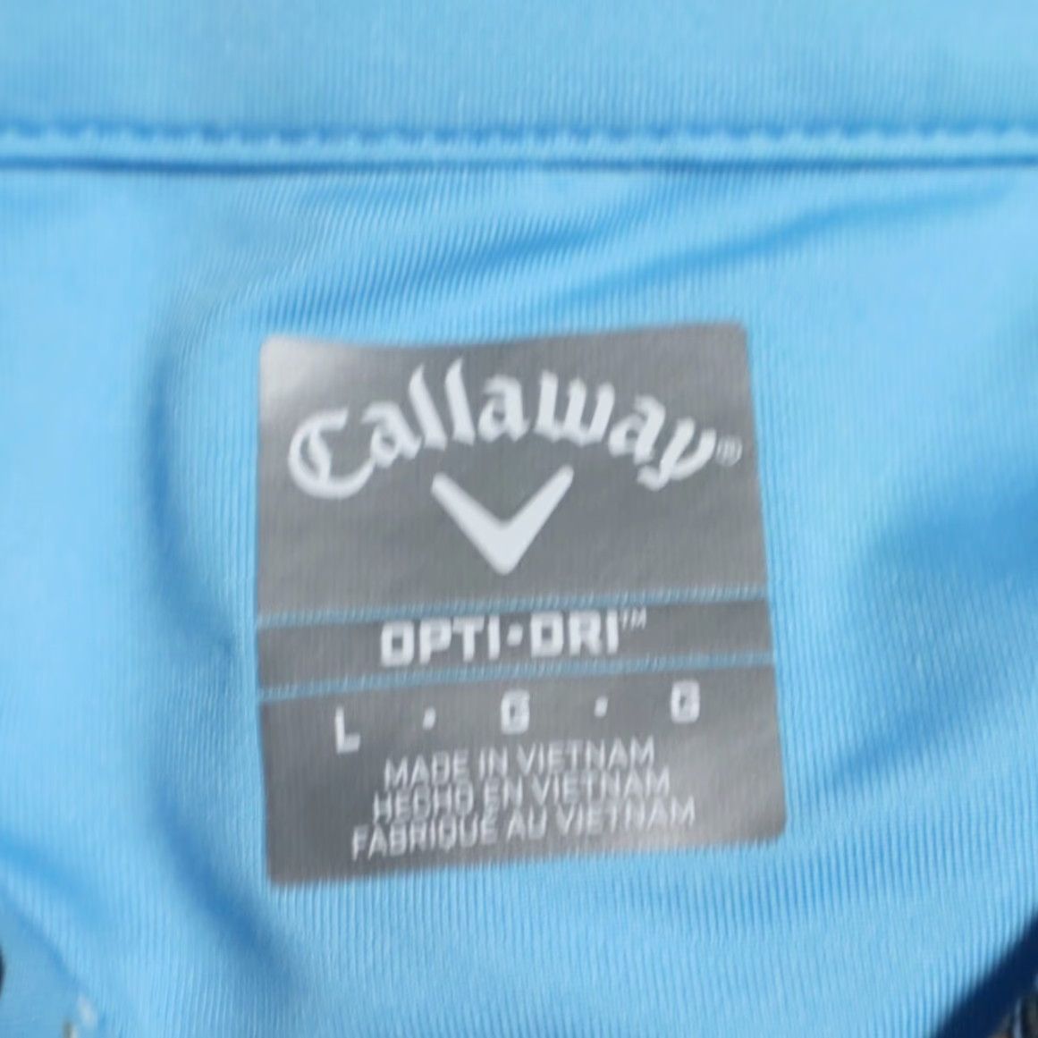 Callaway Callaway Opti-Dri Orange Slice Print Stretch Polo Shirt Blue Men's L Size US L / EU 52-54 / 3 - 5 Thumbnail