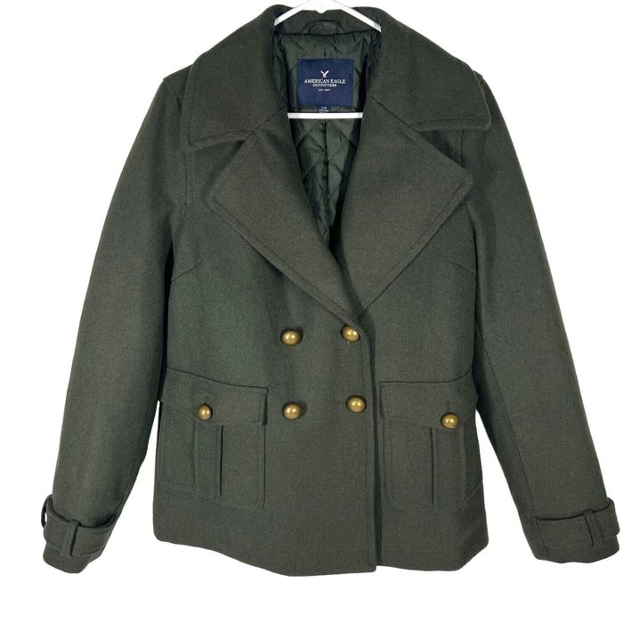 American on sale eagle peacoat