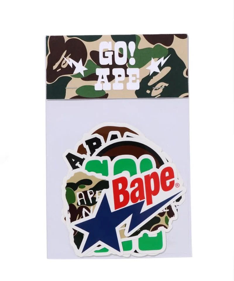 Bape Bape Sticker Set Size ONE SIZE - 2 Thumbnail