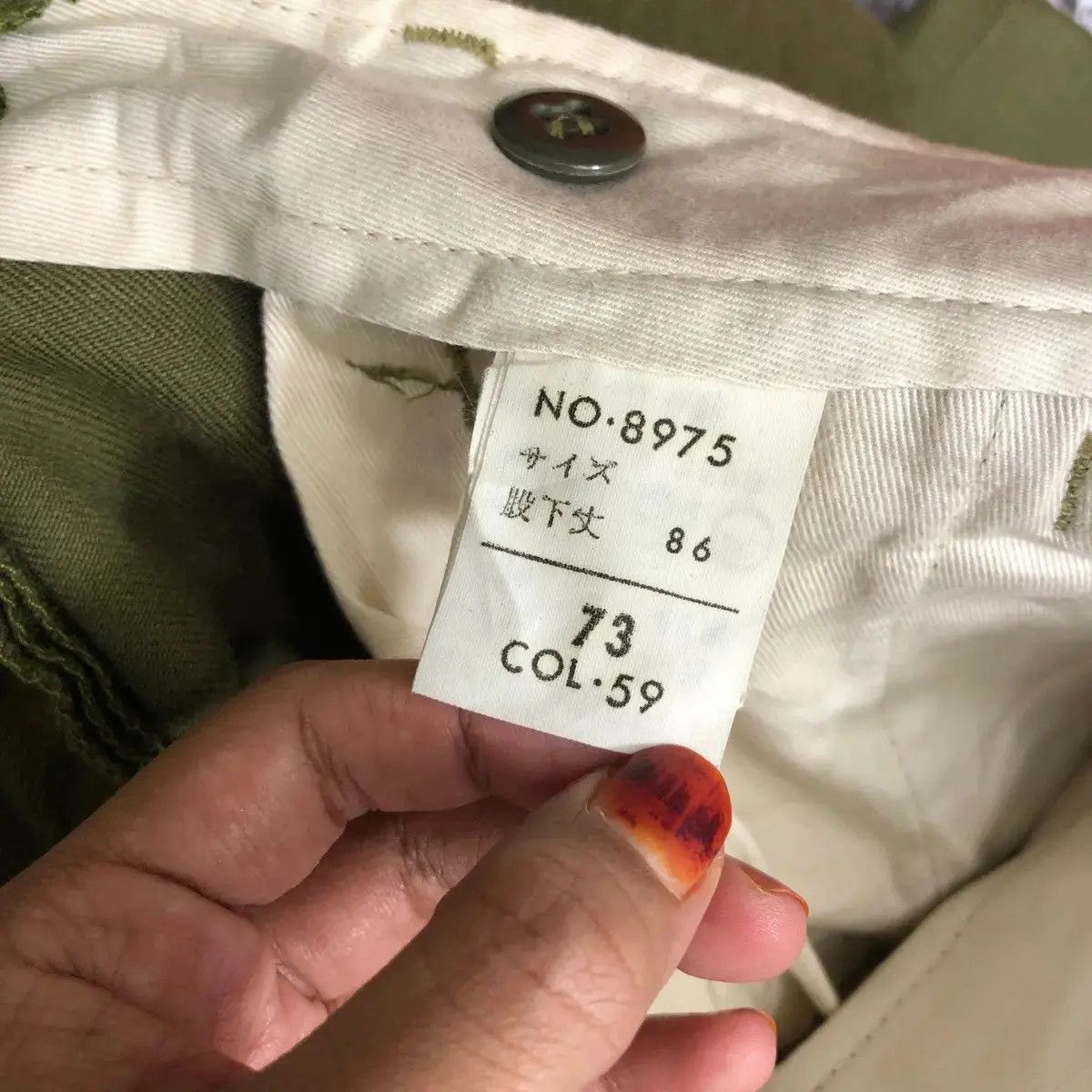 Japanese Brand Vtg BLUE WAY Japan Military Field Operation Pant Uniforms Size US 30 / EU 46 - 5 Thumbnail