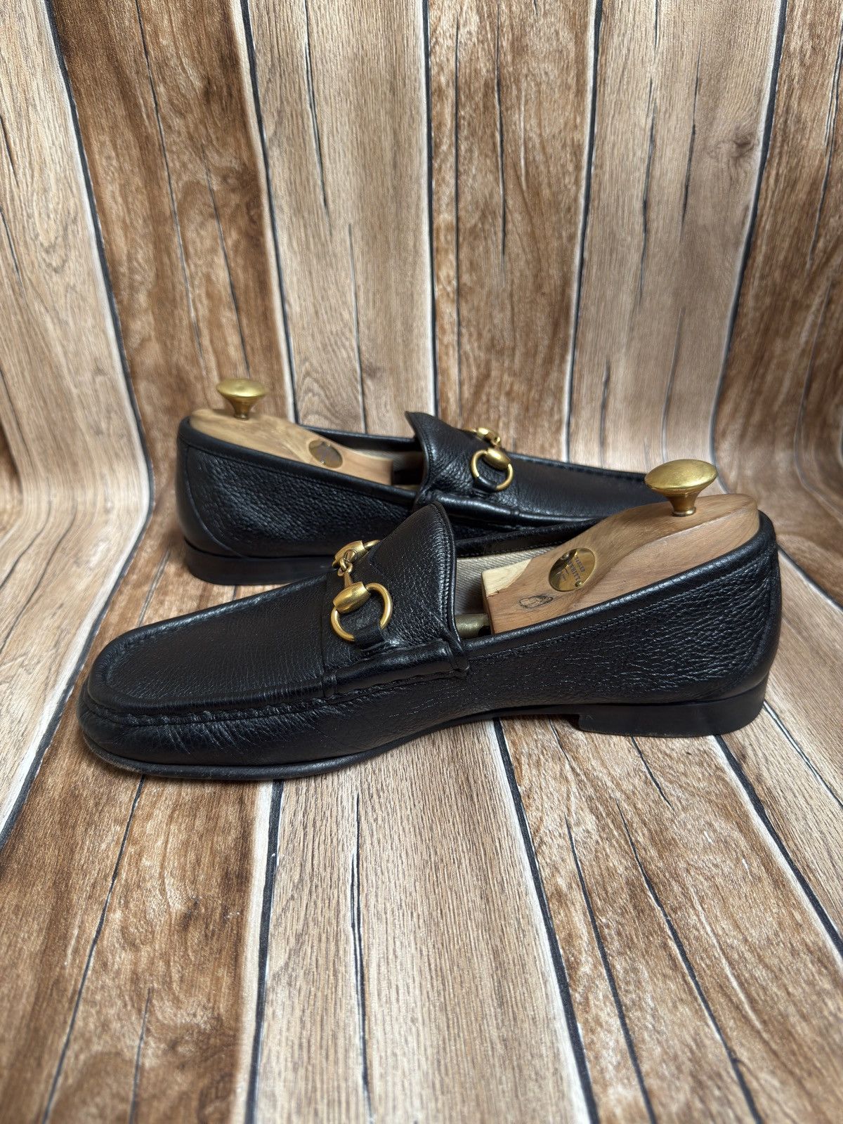 Gucci × Vintage 1953 horsebit grain loafers Size US 8 / EU 41 - 9 Thumbnail