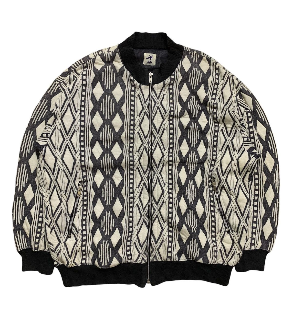 Issey Miyake 💥Vintage Issey Miyake Bomber Jacket Size US XL / EU 56 / 4 - 2 Thumbnail
