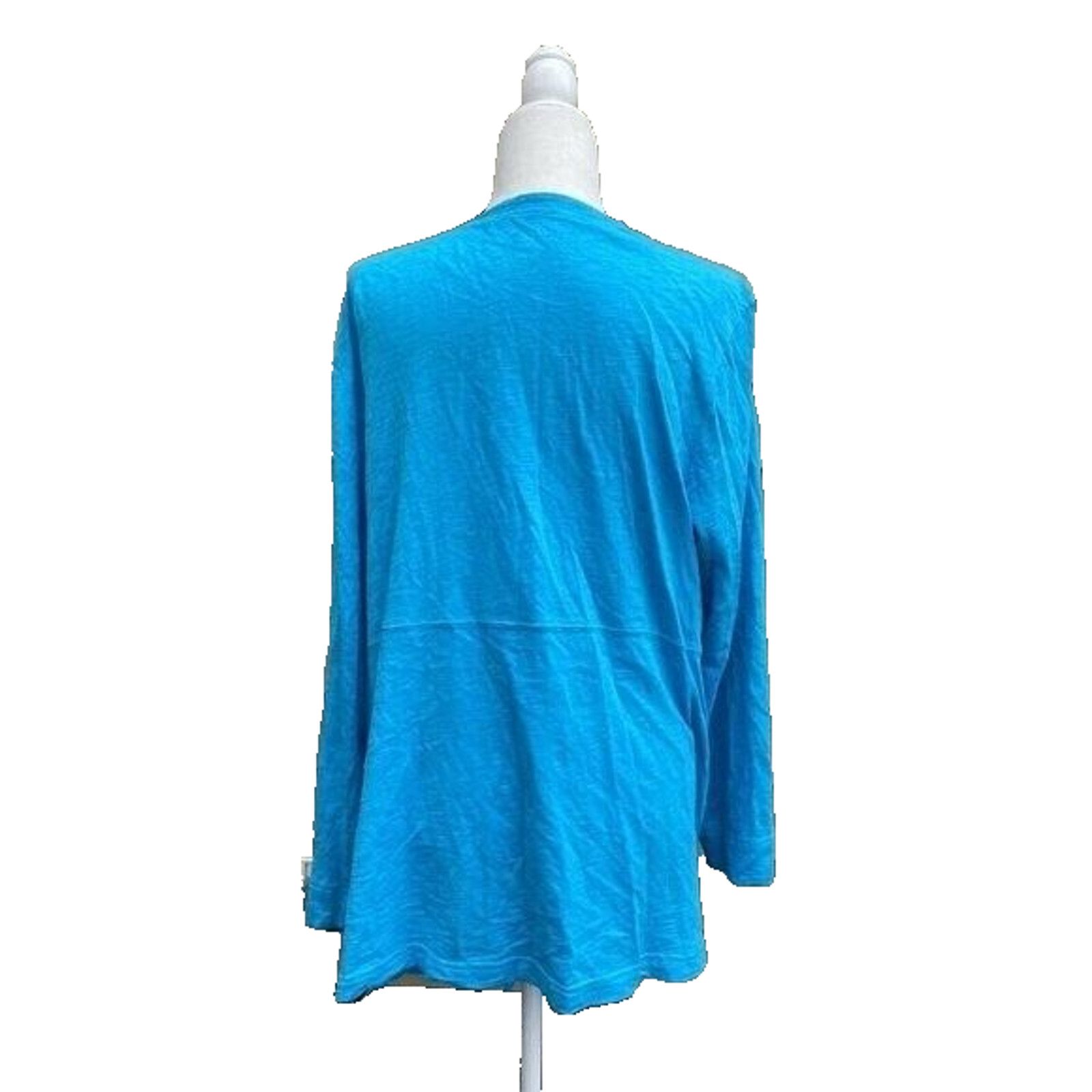 Chicos Chico’s light blue size XL cotton blend A000251 Size XL / US 12-14 / IT 48-50 - 4 Thumbnail