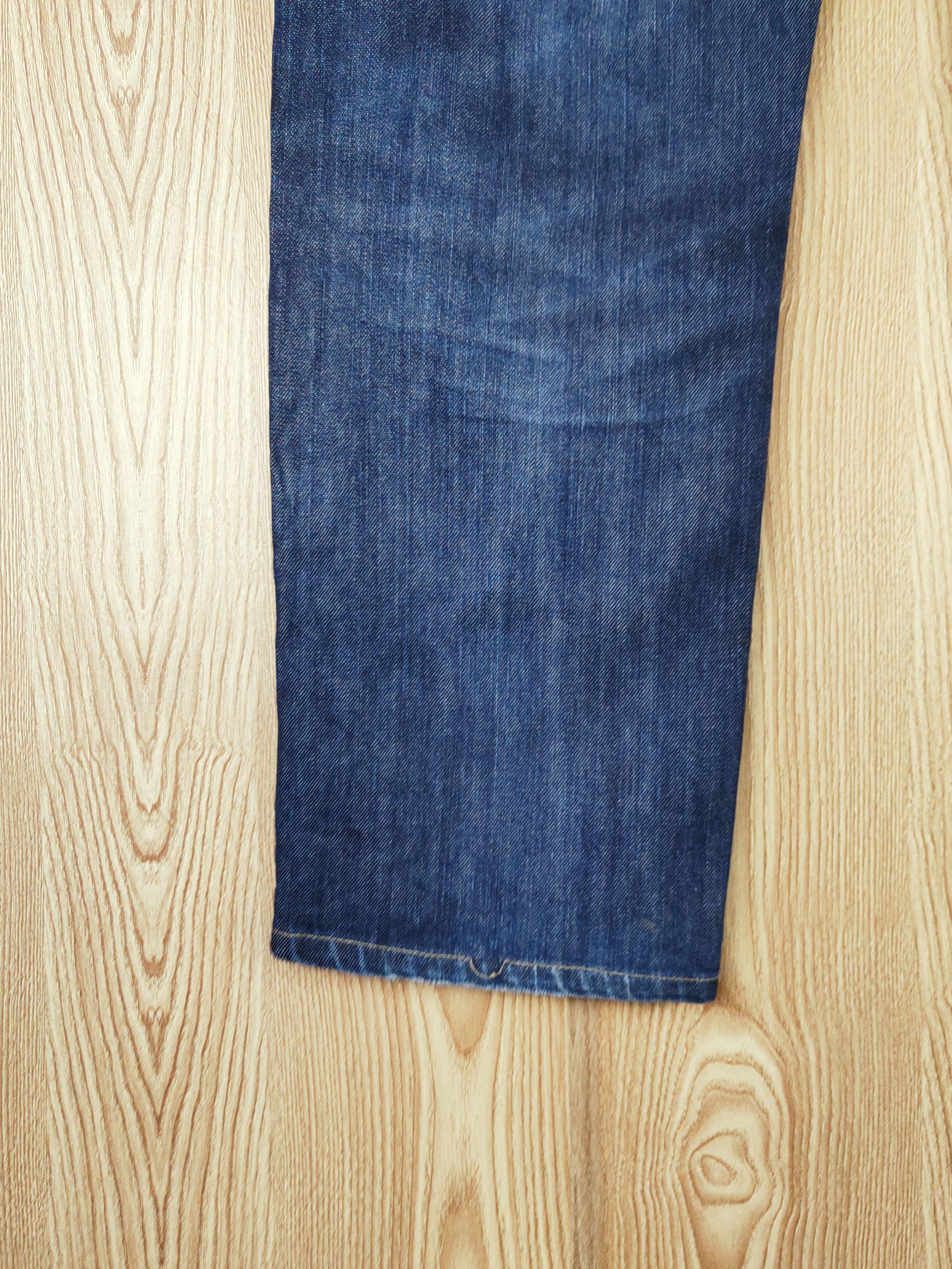Edwin Edwin Dark Blue Distressed Ripped Jeans #S2736 Size US 34 / EU 50 - 9 Thumbnail