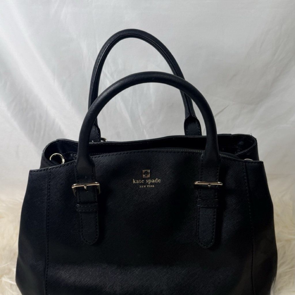 Kate Spade Kate Spade New York Black Saffiano Bag Gold Hardware Size ONE SIZE - 3 Thumbnail