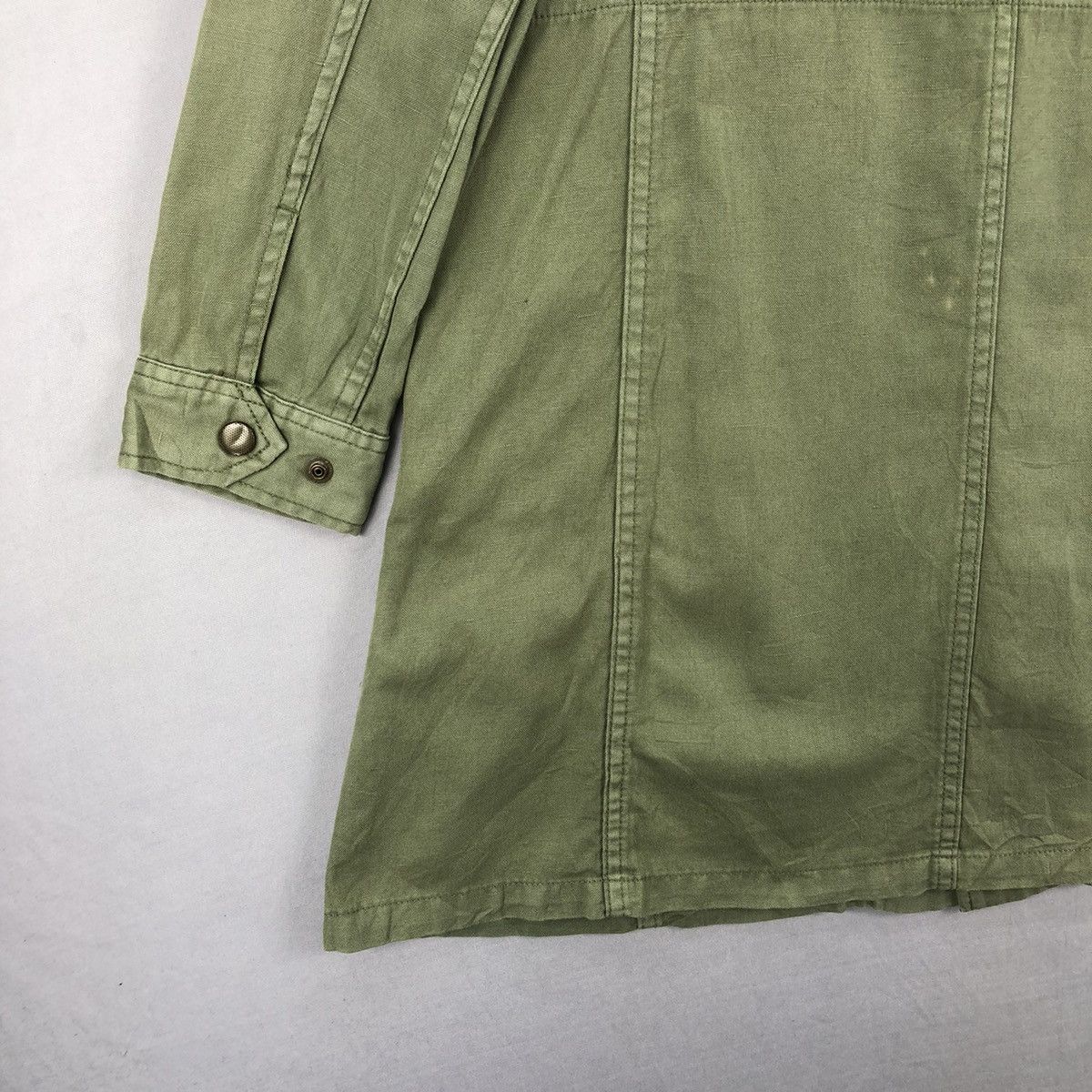 ADAM ET ROPE Vintage Adam Et Rope Military Inspired Long Jacket Size XS / US 0-2 / IT 36-38 - 16 Thumbnail
