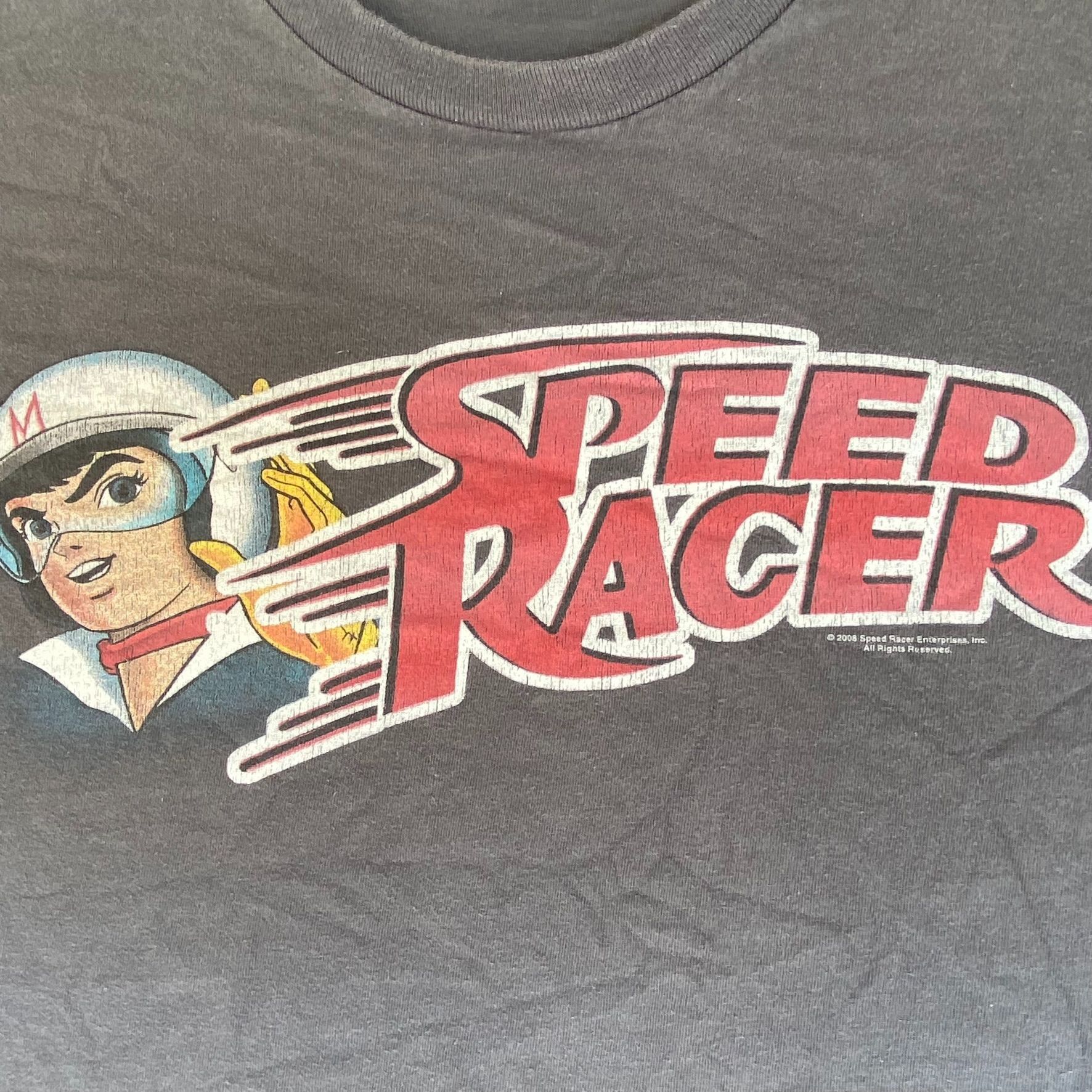 Japanese Brand Vintage Y2K Speed Racer Shirt Rare Cartoon Racing Logo Tee Size US L / EU 52-54 / 3 - 3 Thumbnail