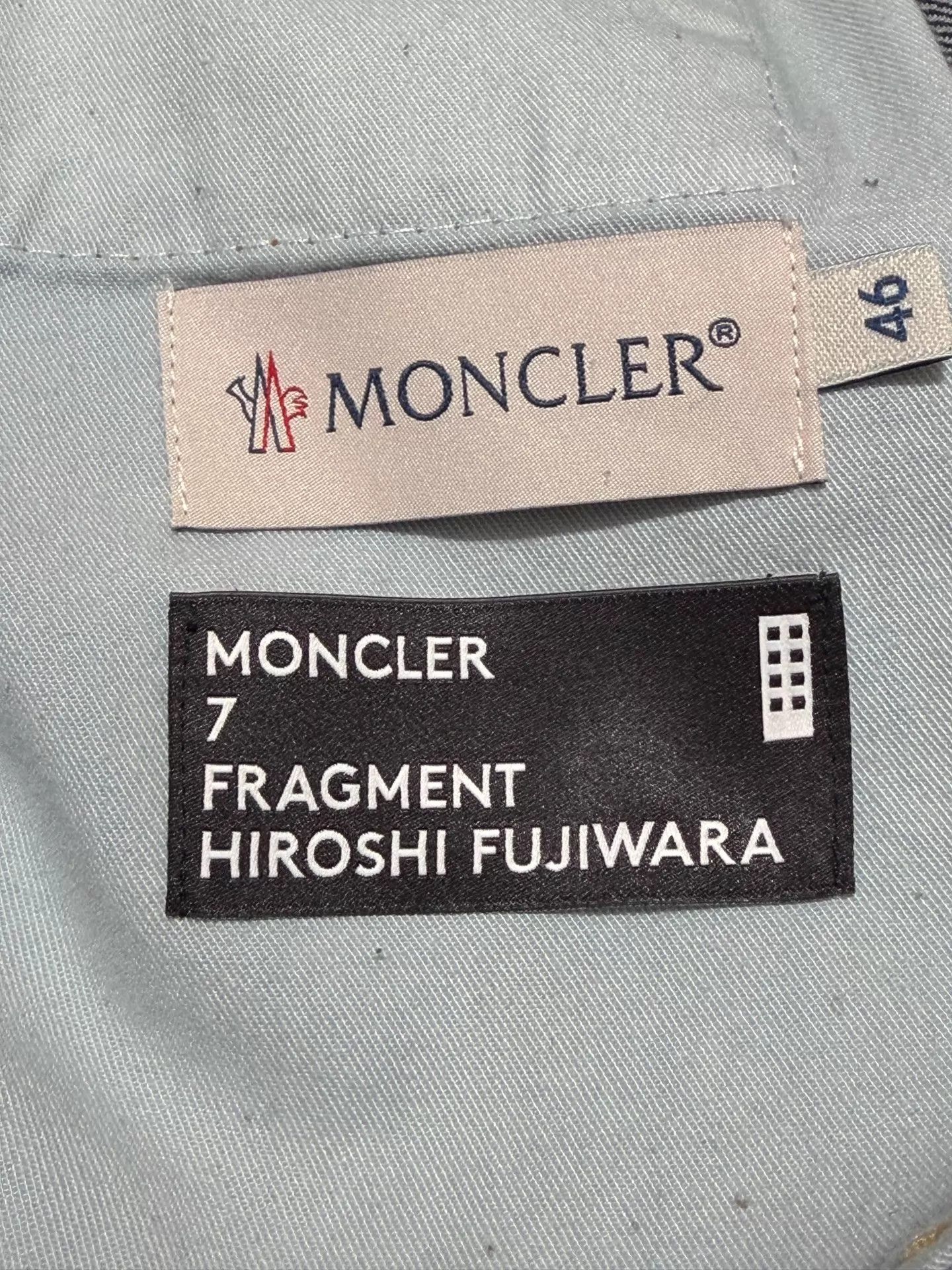 Moncler Moncler x Fragment Design Men's Slim Jeans 46 Size US 30 / EU 46 - 6 Thumbnail