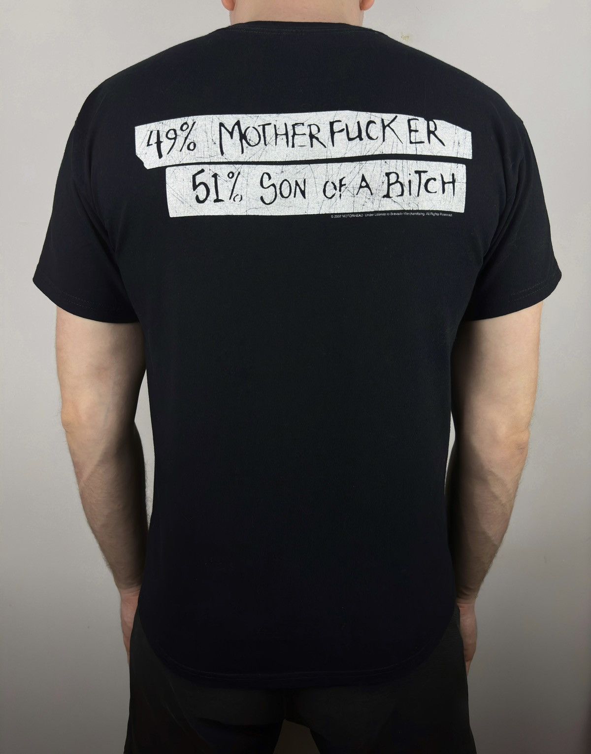 Band Tees Motorhead Son Of A Bitch Lemmy Kilmister Graphic T Shirt Size US M / EU 48-50 / 2 - 4 Thumbnail