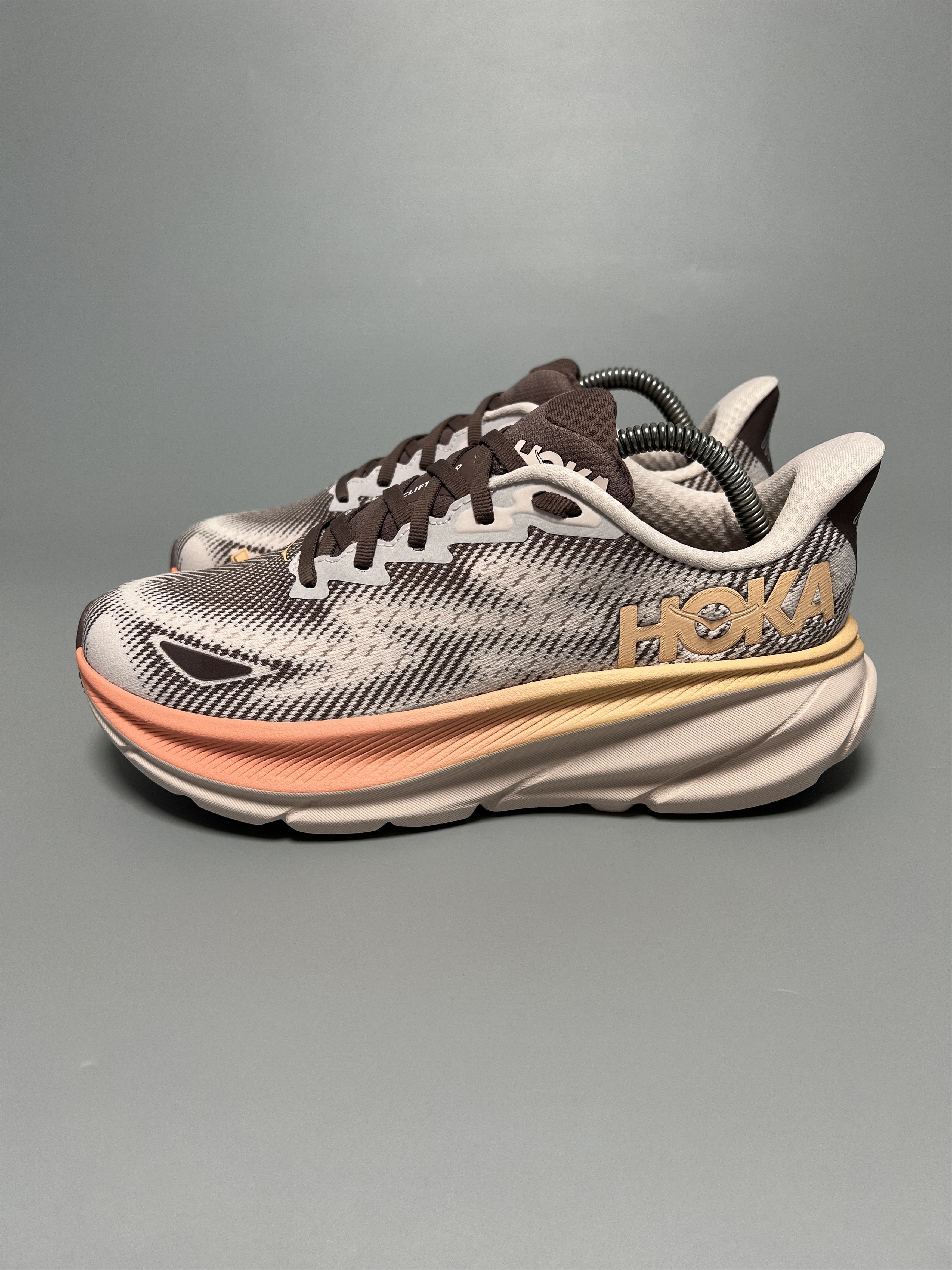 Goretex Hoka One One Clifton 9 GTX Women’s Running Shoes Size US 8 / IT 38 - 2 Thumbnail
