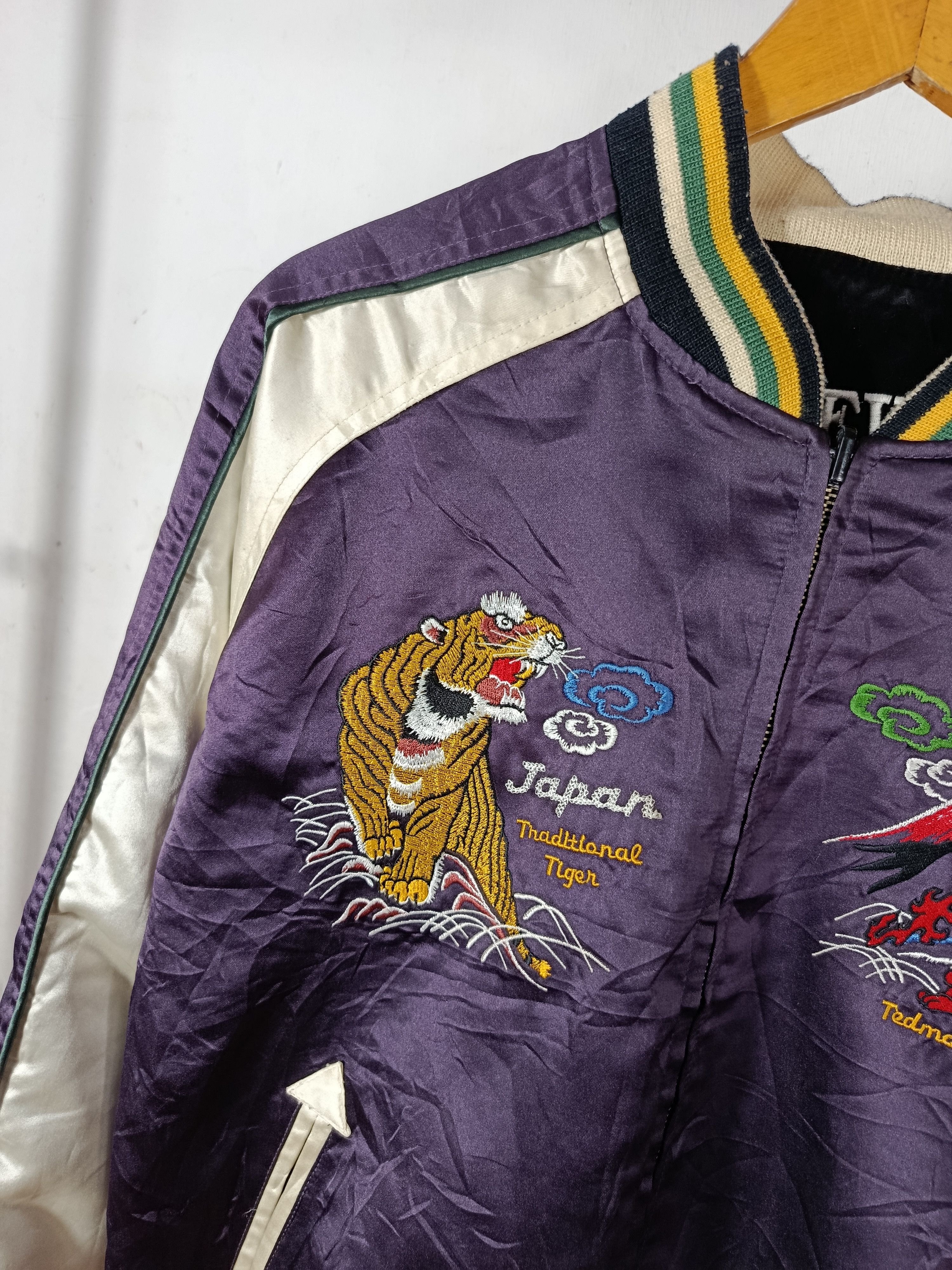 Other Ted Company Japanese Traditional Bomber Reversible Jacket Size US S / EU 44-46 / 1 - 10 Thumbnail