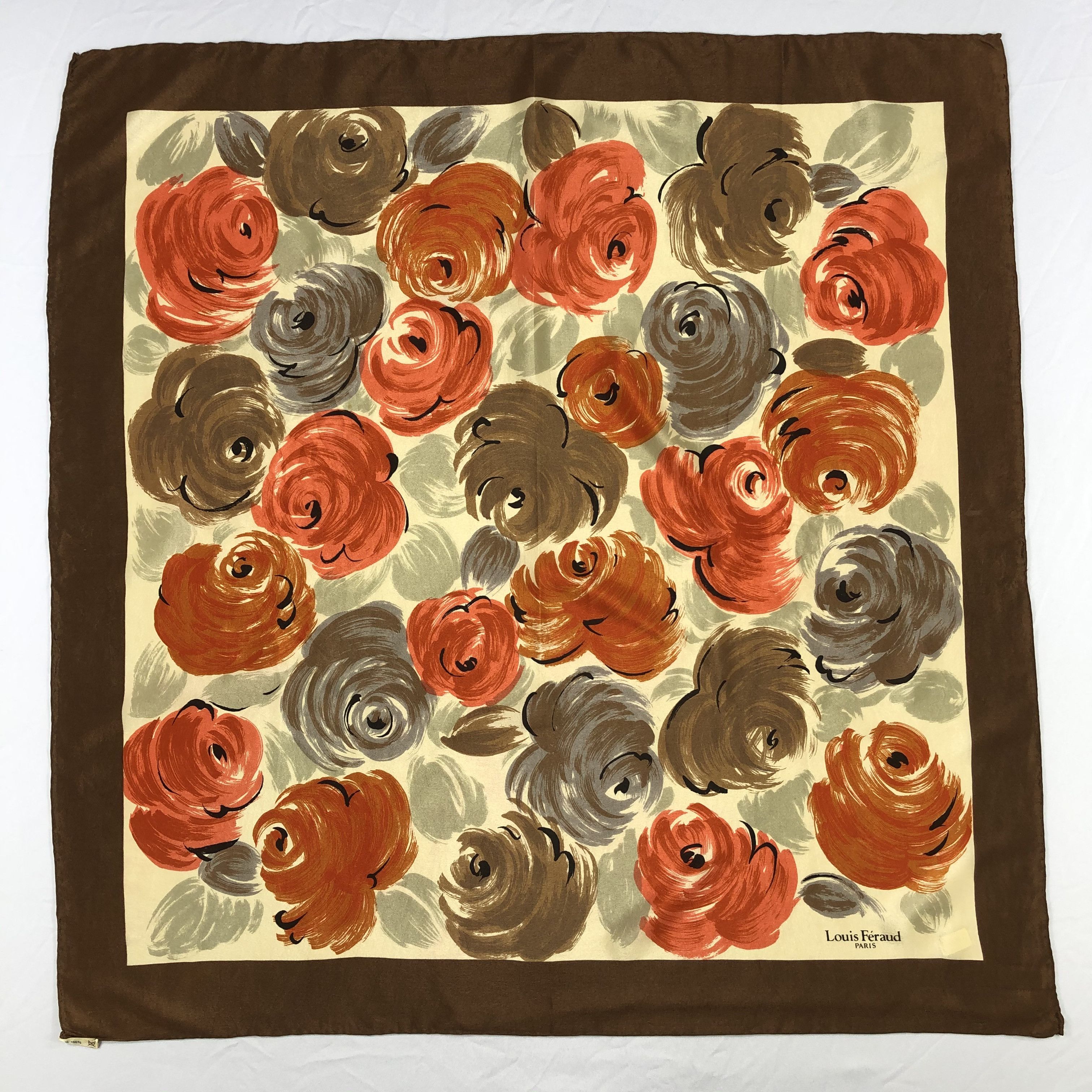 Louis Feraud Vintage Louis Feruad Silk Scarf Size ONE SIZE - 2 Thumbnail