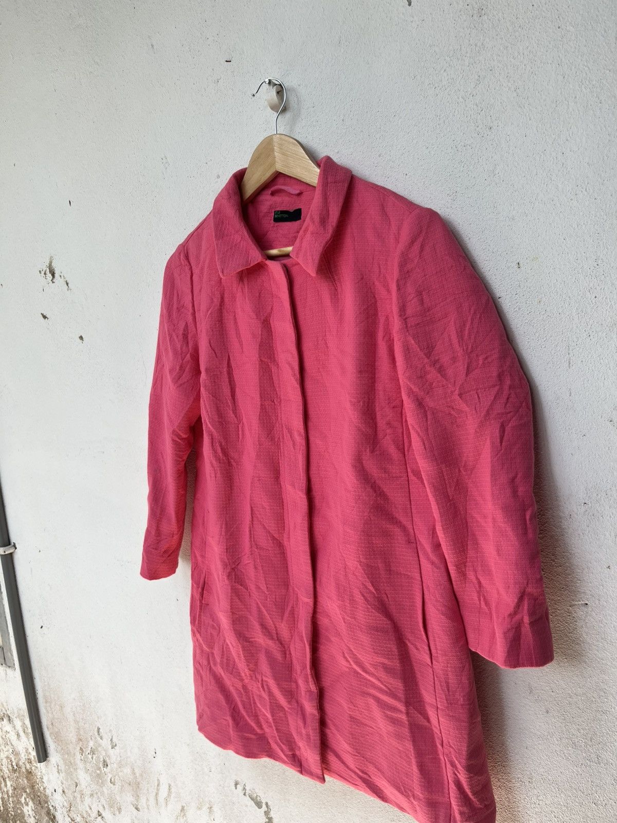 United Colors Of Benetton 💥Stile Benetton Pink Light Jackets Size M / US 6-8 / IT 42-44 - 3 Thumbnail