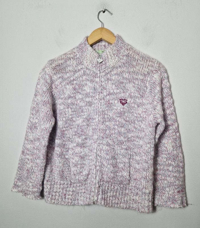 Billabong × Quiksilver Quiksilver vintage wool zipped sweater y2k surf style Size L / US 10 / IT 46 - 1 Thumbnail