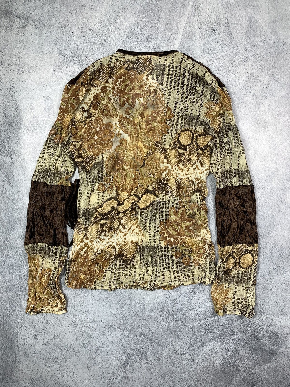Vintage Vintage Y2K Japanese style longsleeve blouse size XS Size XS / US 0-2 / IT 36-38 - 7 Thumbnail