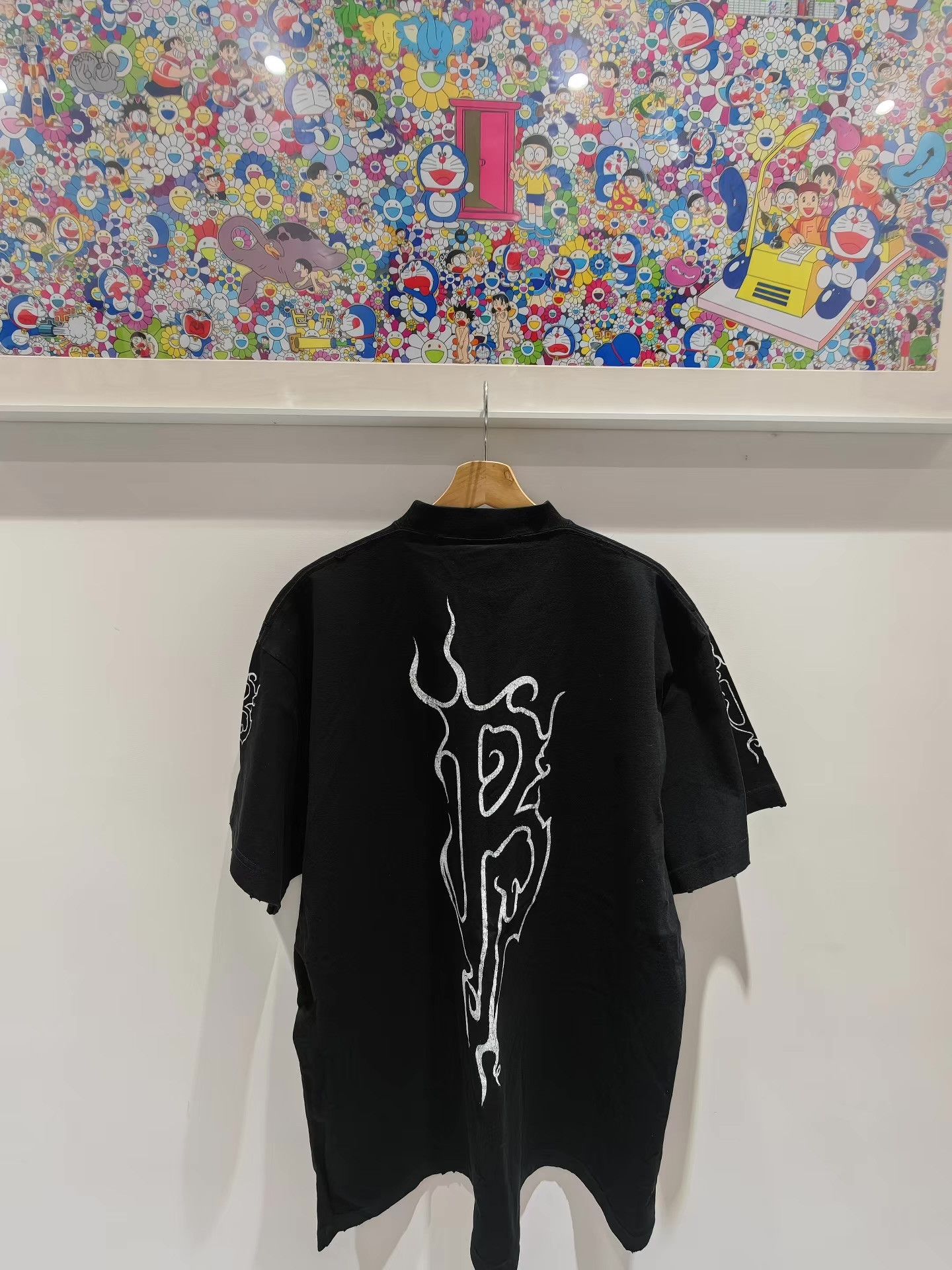 Balenciaga Balenciaga Year of the Dragon Limited Flame Sleeve Tee。Q15 Size US M / EU 48-50 / 2 - 3 Thumbnail
