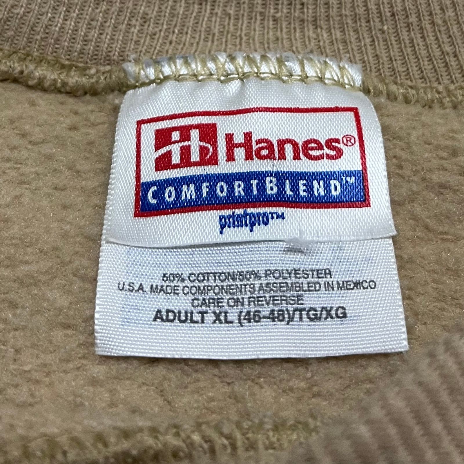 Hanes Vintage Great Smoky Mountains Gatlinburg Beige Crewneck XL Size US XL / EU 56 / 4 - 3 Thumbnail