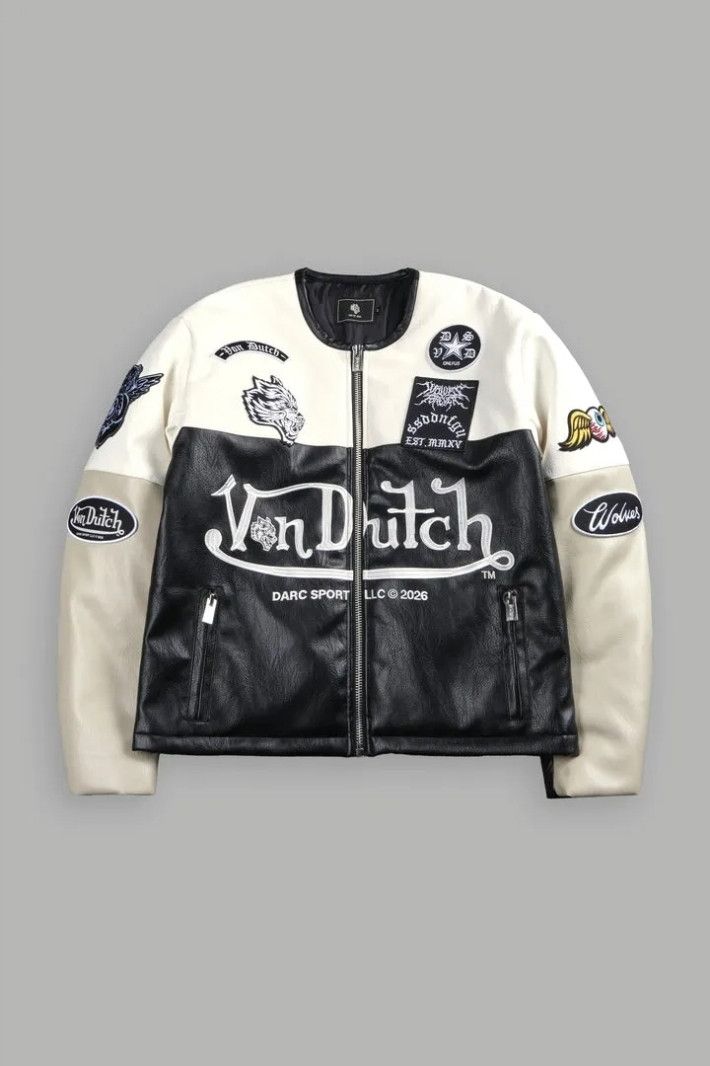 Von Dutch Von Dutch Darc Sport Biker Jacket Size US XL / EU 56 / 4 - 1 Thumbnail