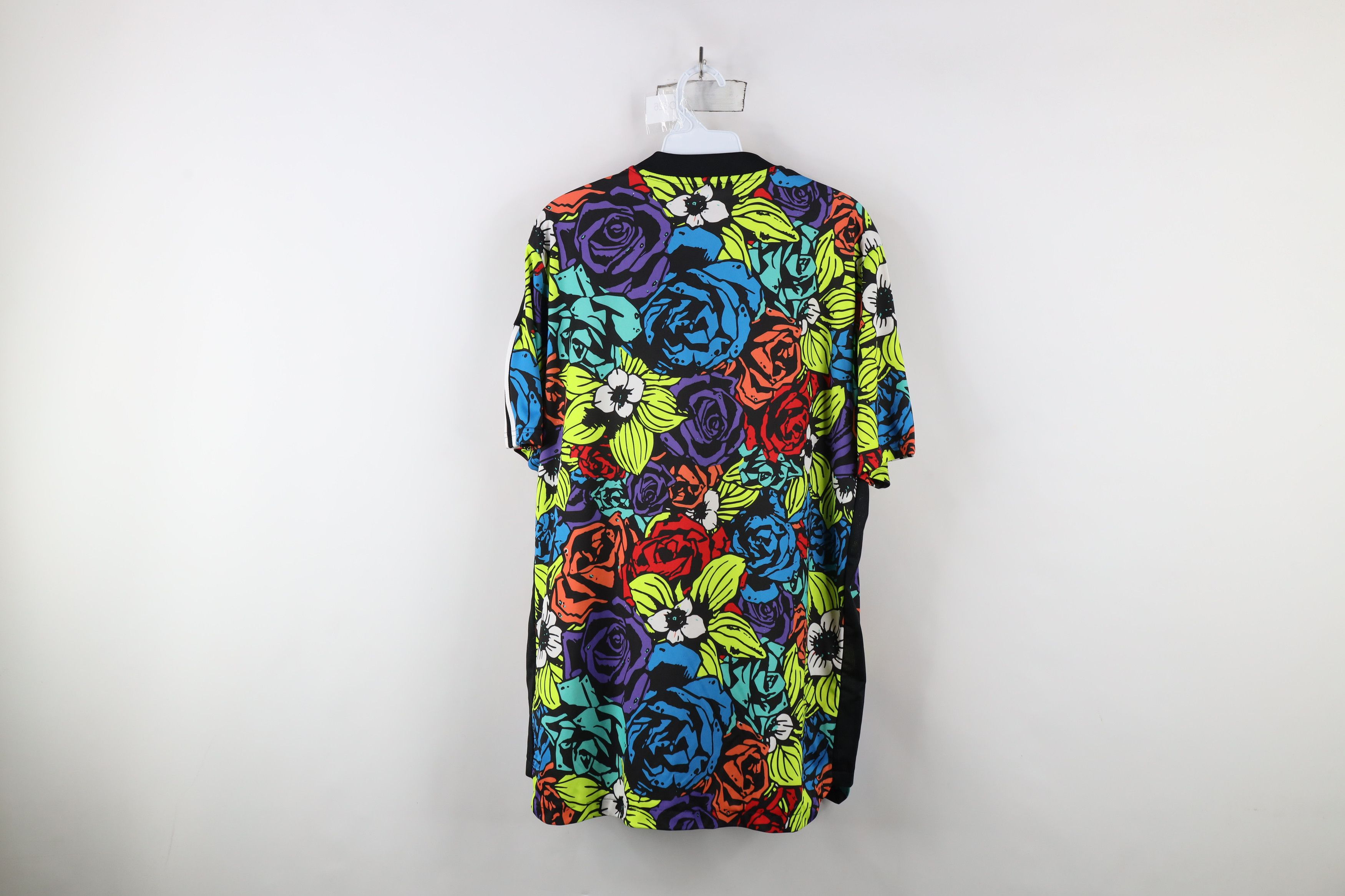 Adidas × Vintage Adidas Mens Flower Floral LA Galaxy Soccer Jersey Futbol Size US L / EU 52-54 / 3 - 13 Thumbnail