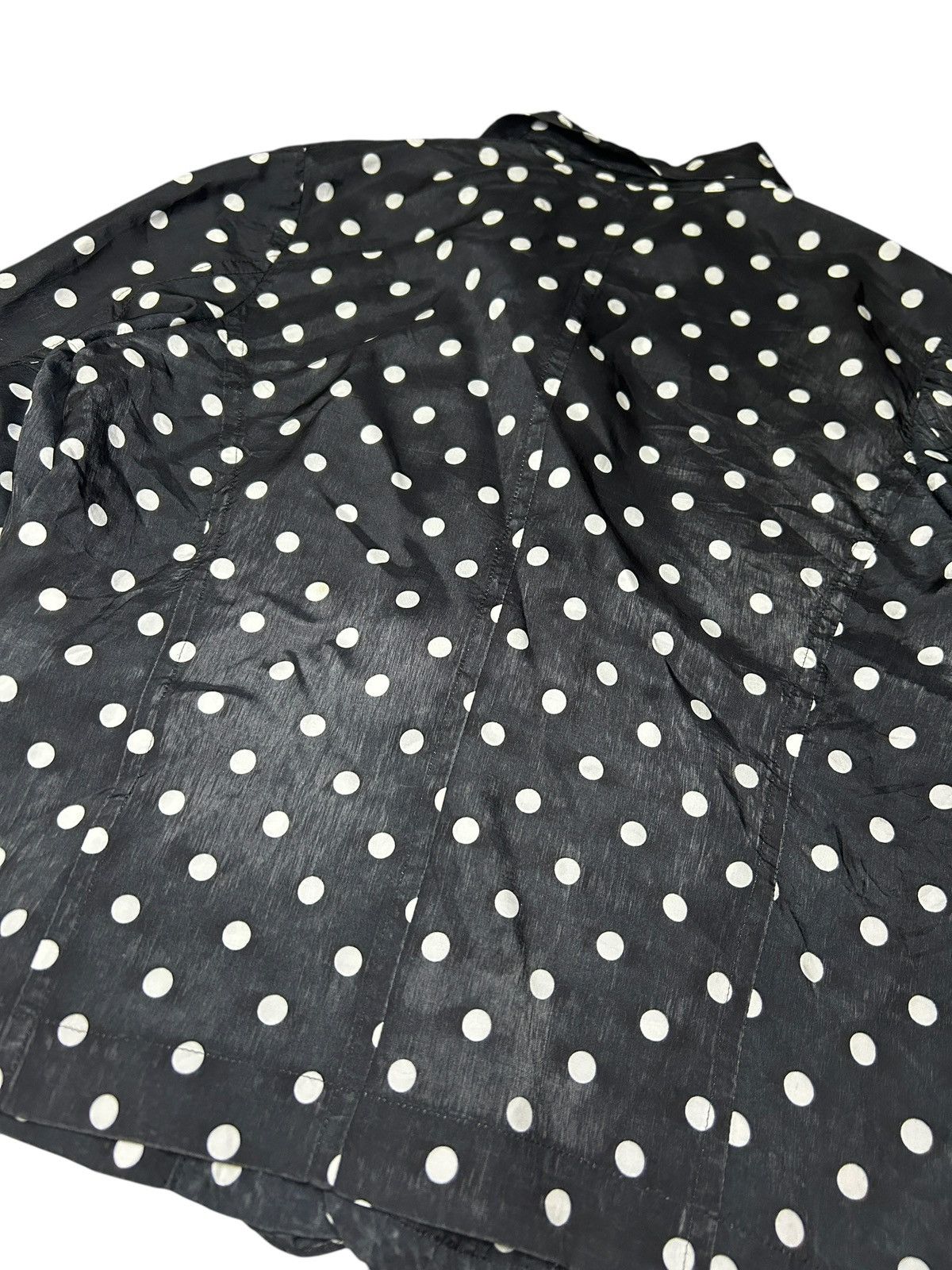 Comme des Garcons F/W 01 Ruffled Polka Dot Blazer Size M / US 6-8 / IT 42-44 - 8 Thumbnail