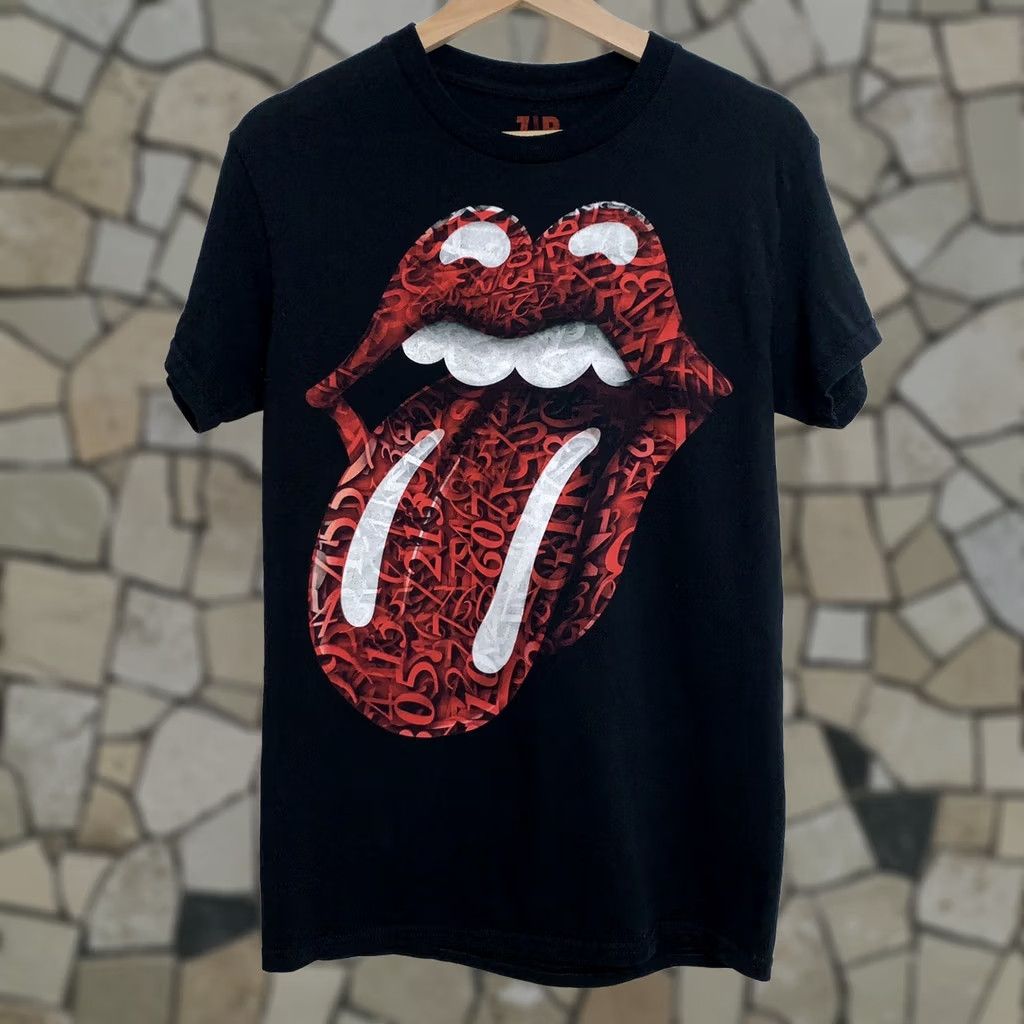 Doublet Rolling Stones Tour Tee T-Shirt Size Small Black Double Sided Zip Code 2015 Size US S / EU 44-46 / 1 - 1 Thumbnail