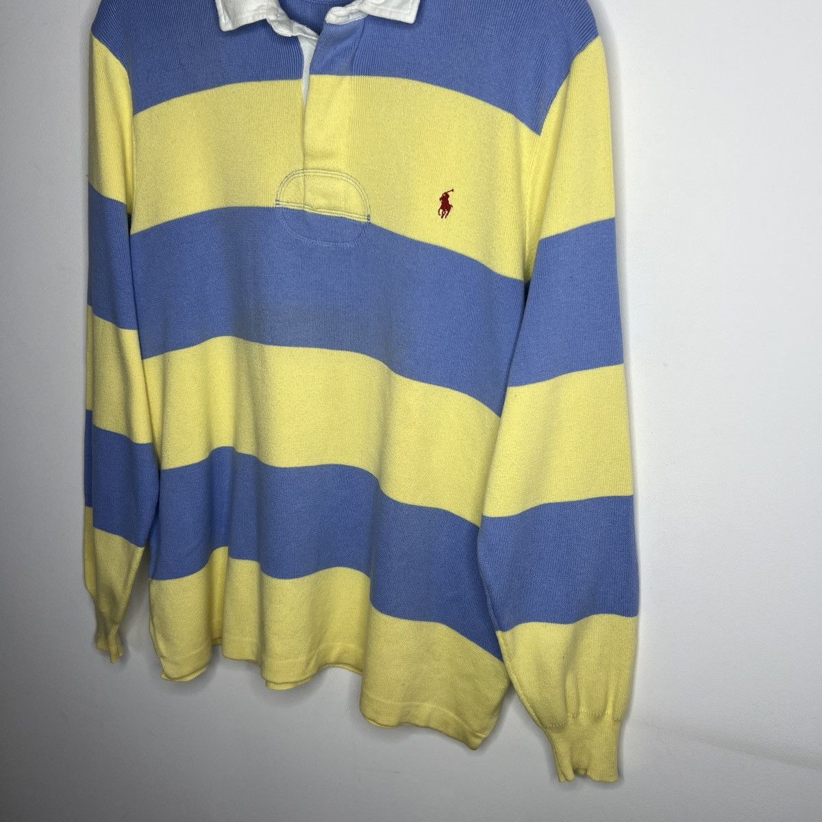 Polo Ralph Lauren Vintage Ralph Lauren Polo Rugby Longsleeve Sweatshirt Size US L / EU 52-54 / 3 - 2 Thumbnail