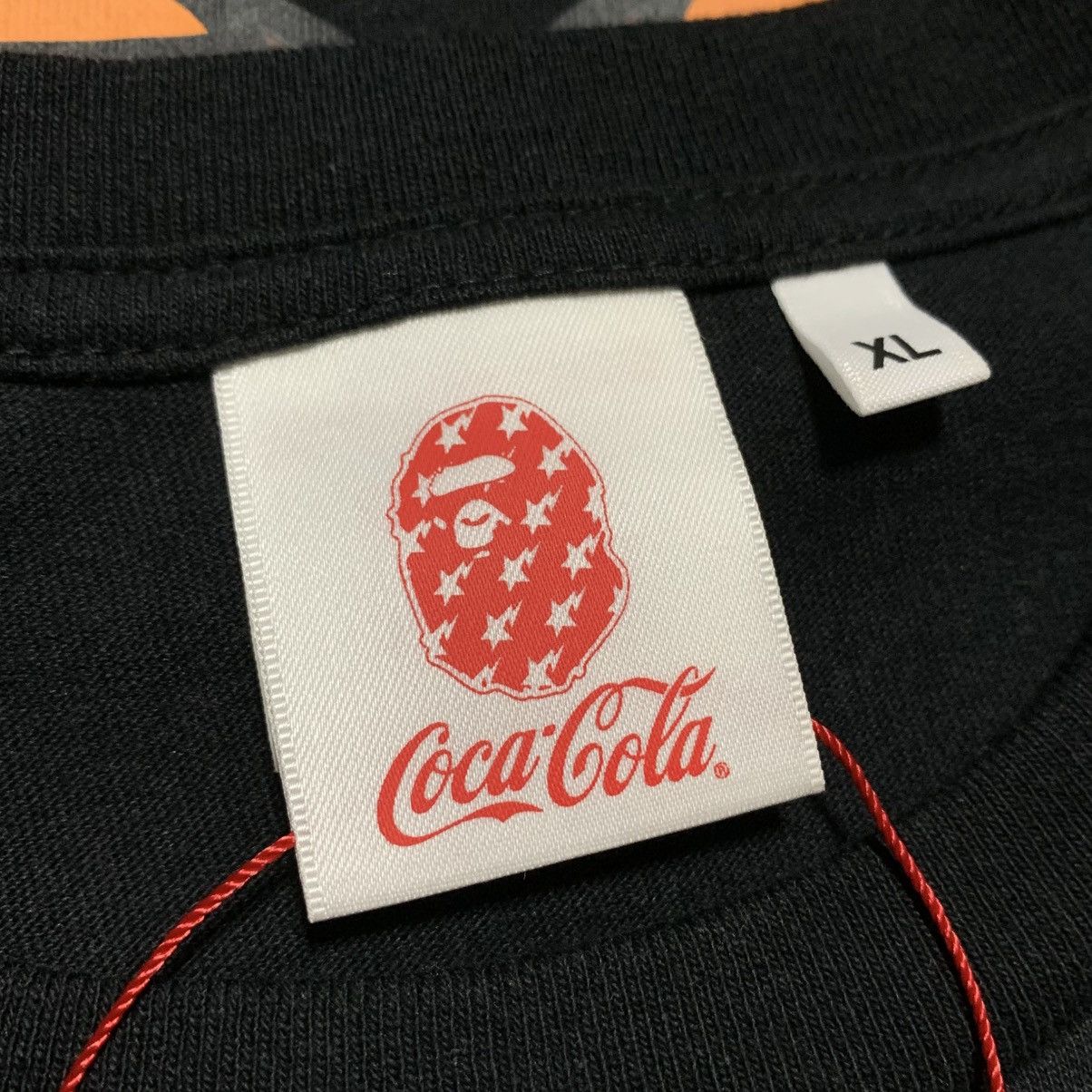 Bape Bape XL Coca Cola Baby Milo Black Tee A Bathing Ape Size US XL / EU 56 / 4 - 5 Thumbnail