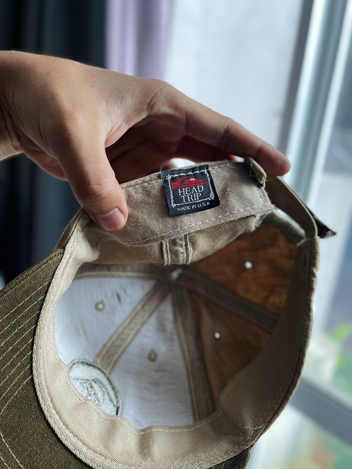 Quiksilver Vintage 90s Quiksilver 6 Panel Size 32 - 4 Thumbnail