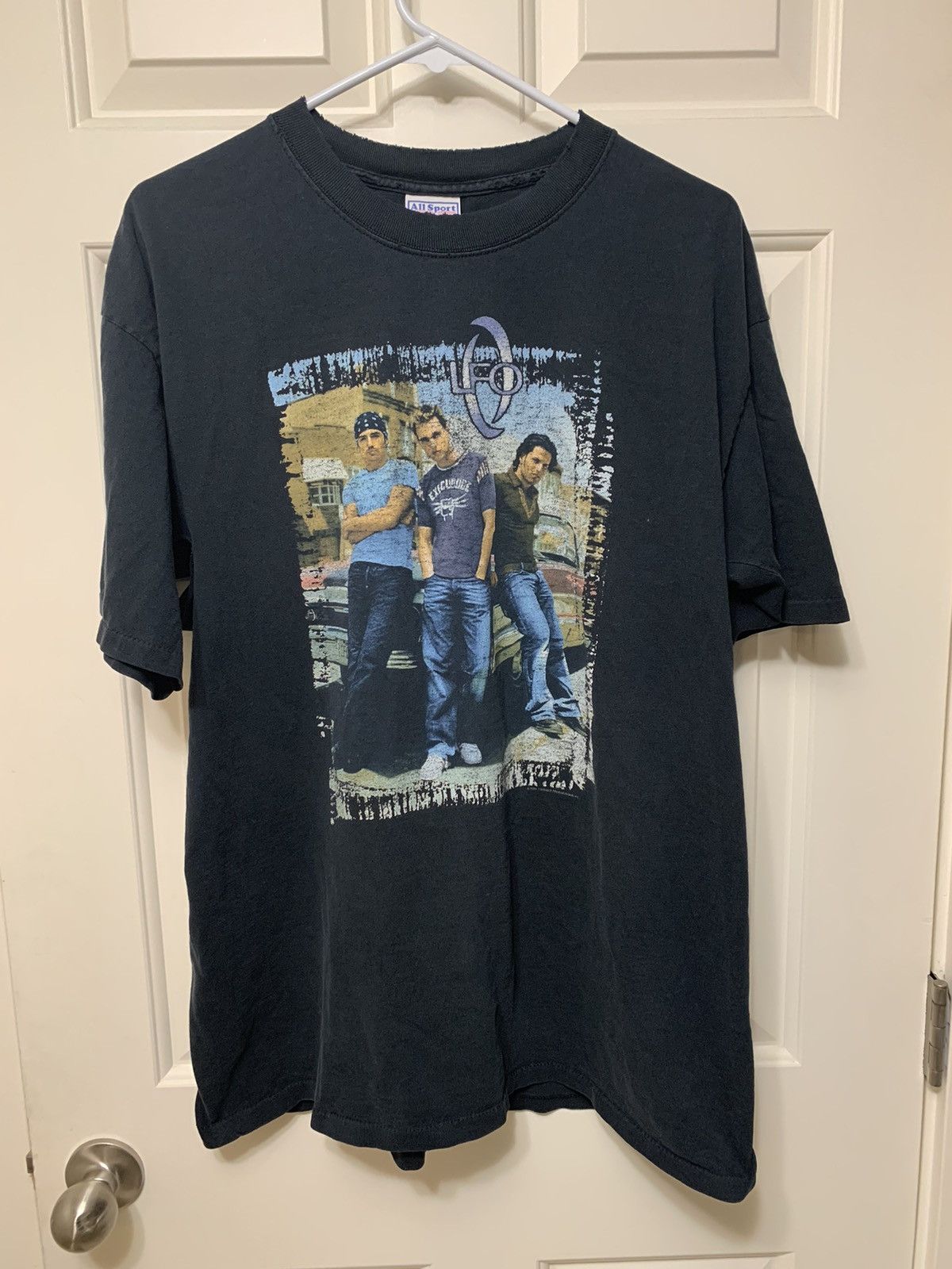 image of Vintage Lfo Band Tee 2001 in Black, Men's (Size XL)