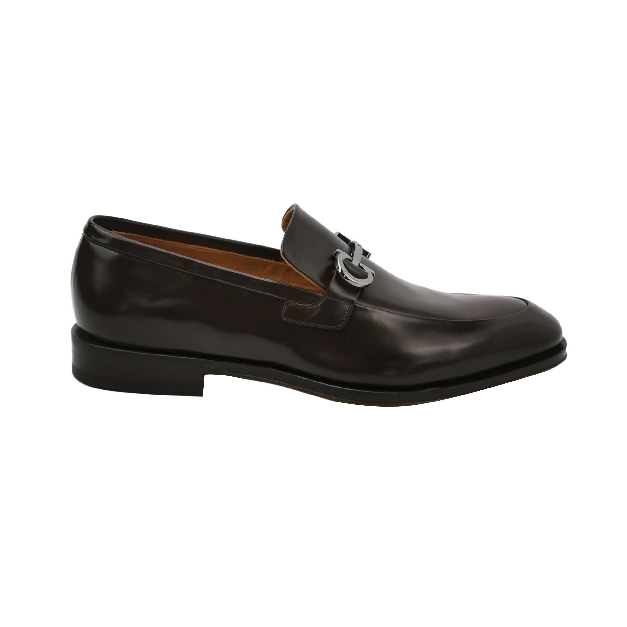 Salvatore Ferragamo Salvatore Ferragamo Gancini Buckle Leather Loafers US 9 Size US 9 / EU 42 - 1 Thumbnail
