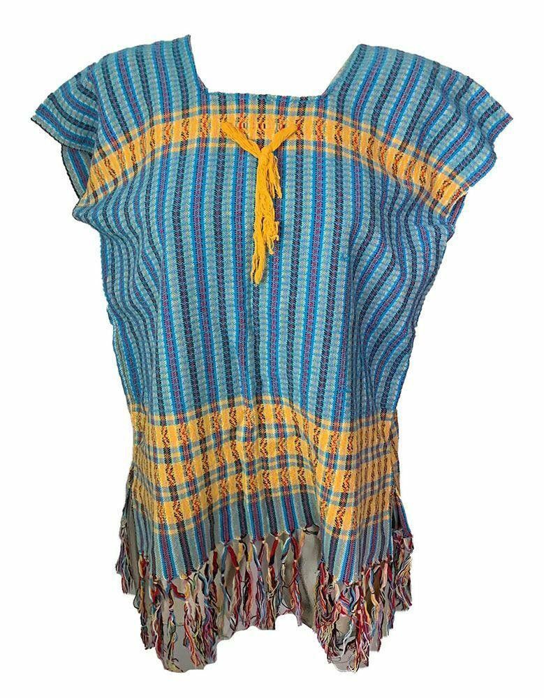 Designer Used Blue Loomed Blouse XL Size XL / US 12-14 / IT 48-50 - 1 Thumbnail
