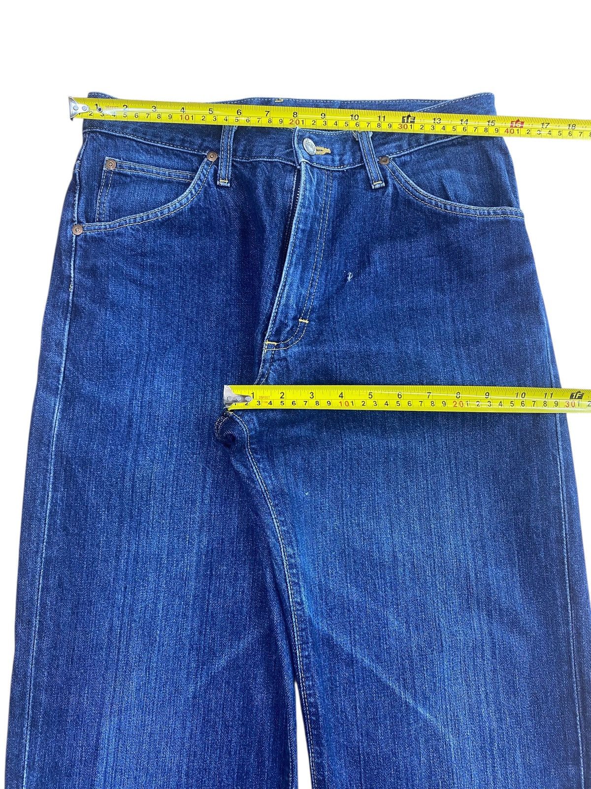 Lee Lee Riders Faded Dark Wash Style Loose Jeans Size US 30 / EU 46 - 5 Thumbnail