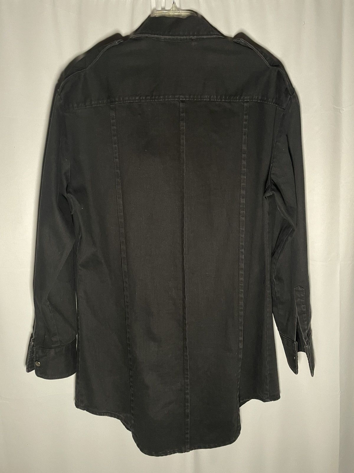 Raf Simons Raf Simons Very Big Denim Shirt With 2 Pockets Size US L / EU 52-54 / 3 - 7 Thumbnail