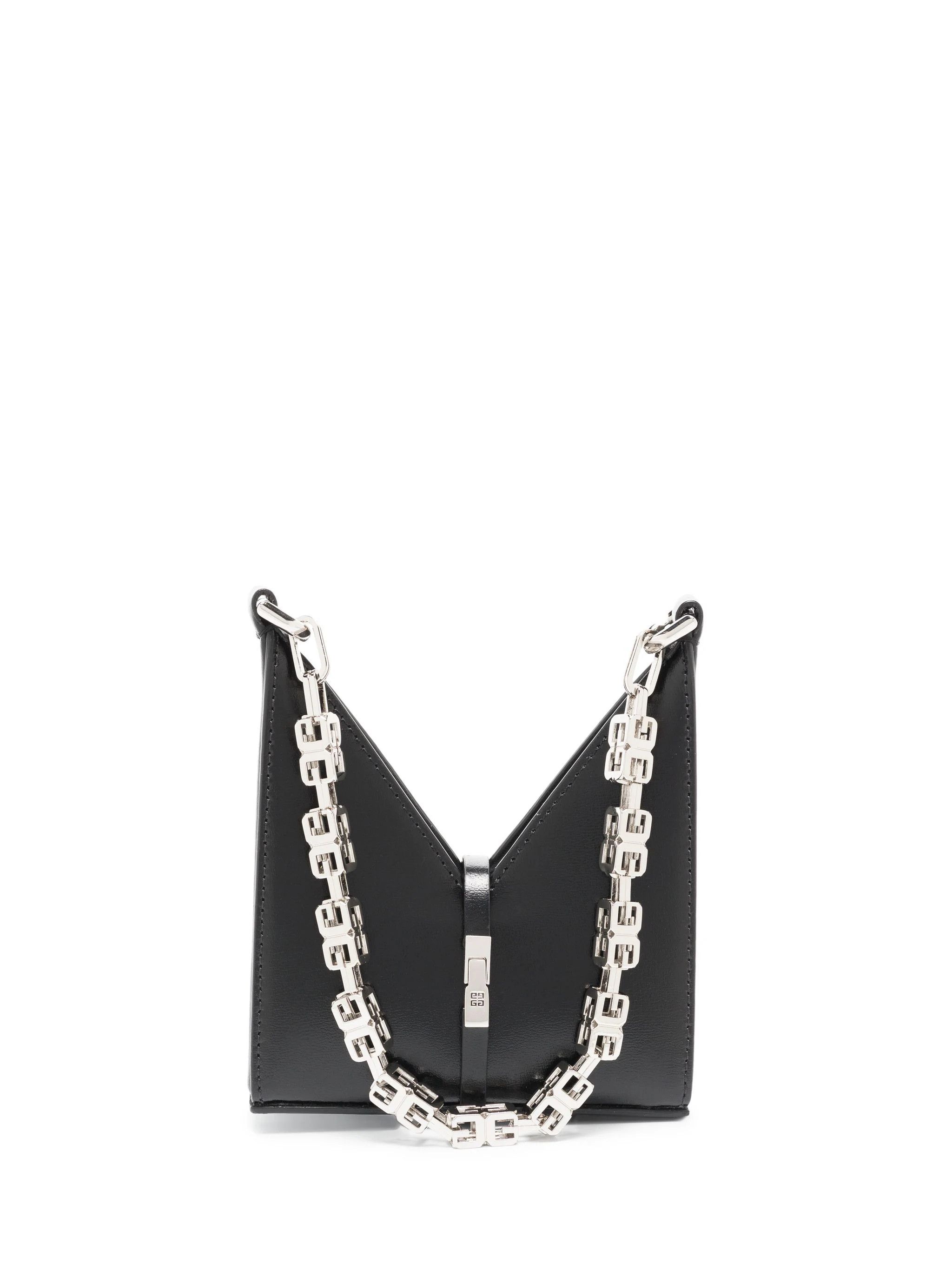 Givenchy o1srvl11e1024 Size: OS / Mini 4G Cut-Cut Crossbody Bag Black Size ONE SIZE - 1 Thumbnail