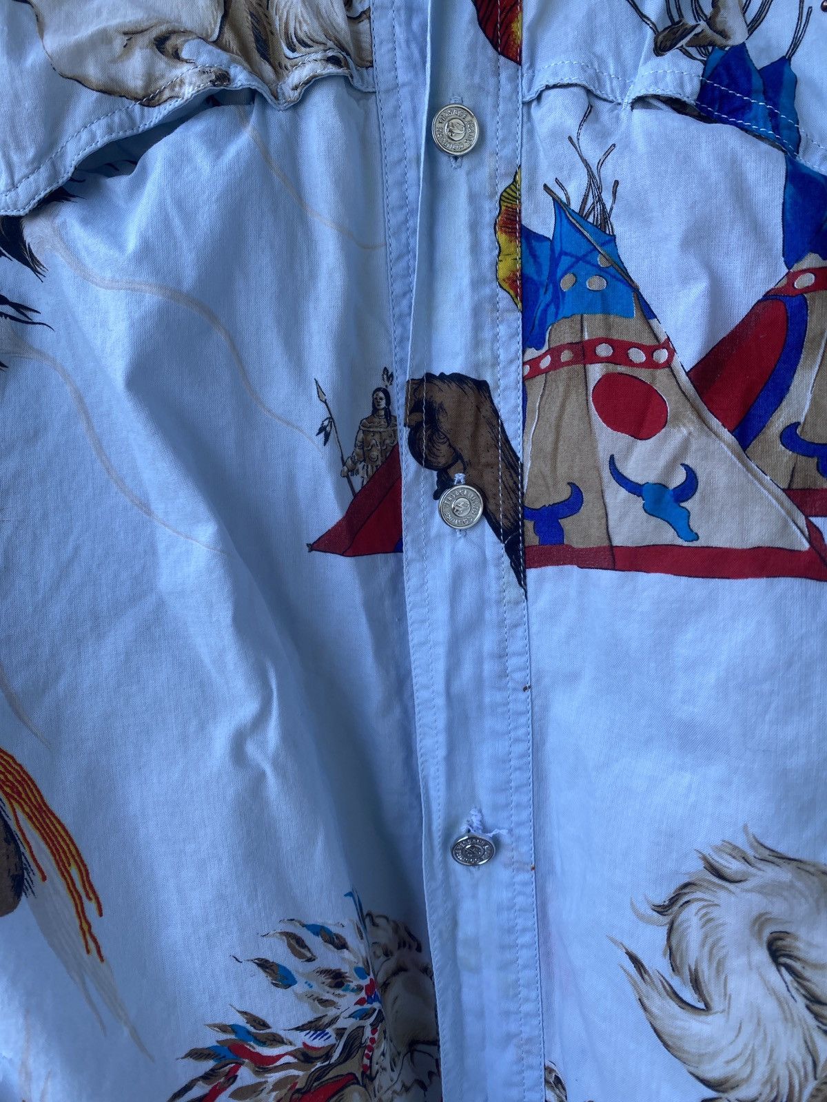 Versace Jeans Couture Versace jeans ultra rare indian shirt button up Size US XXL / EU 58 / 5 - 6 Thumbnail